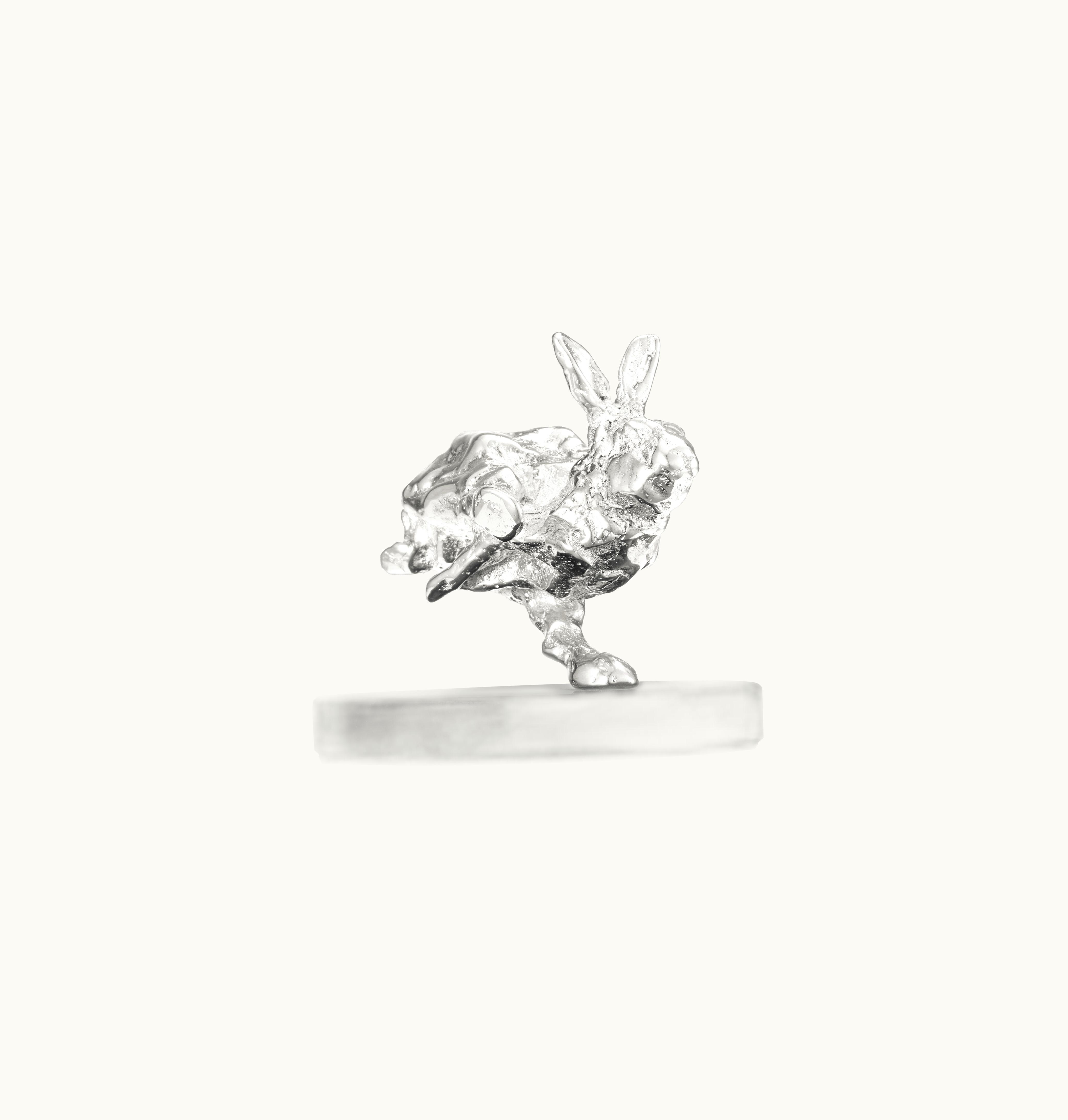Christofle Christofle Agile Rabbit In Sterling Silver - Haute Orfèvrerie Lapin