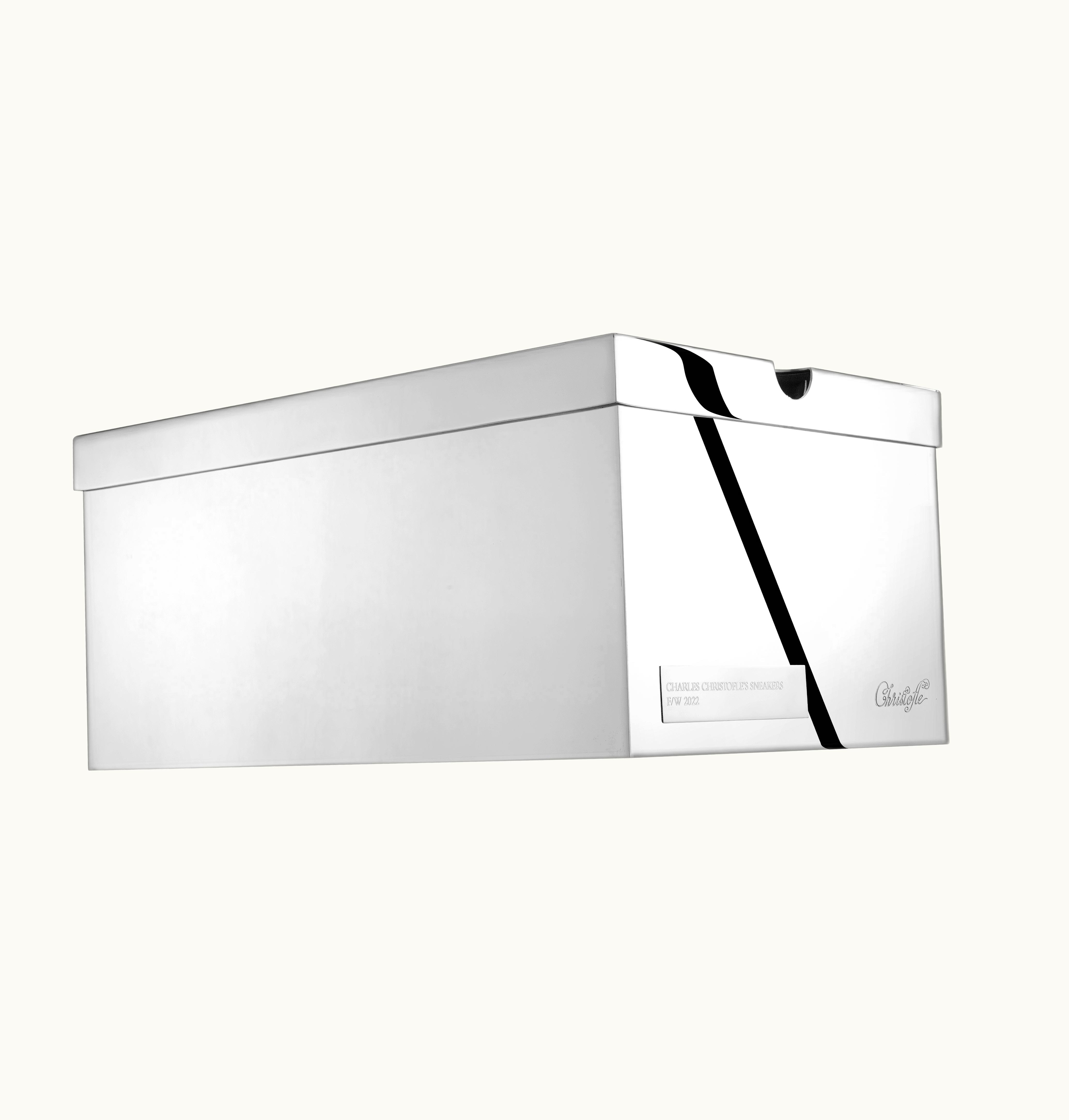 Christofle Christofle Silver-Plated Sneaker's Box Objets Miroir