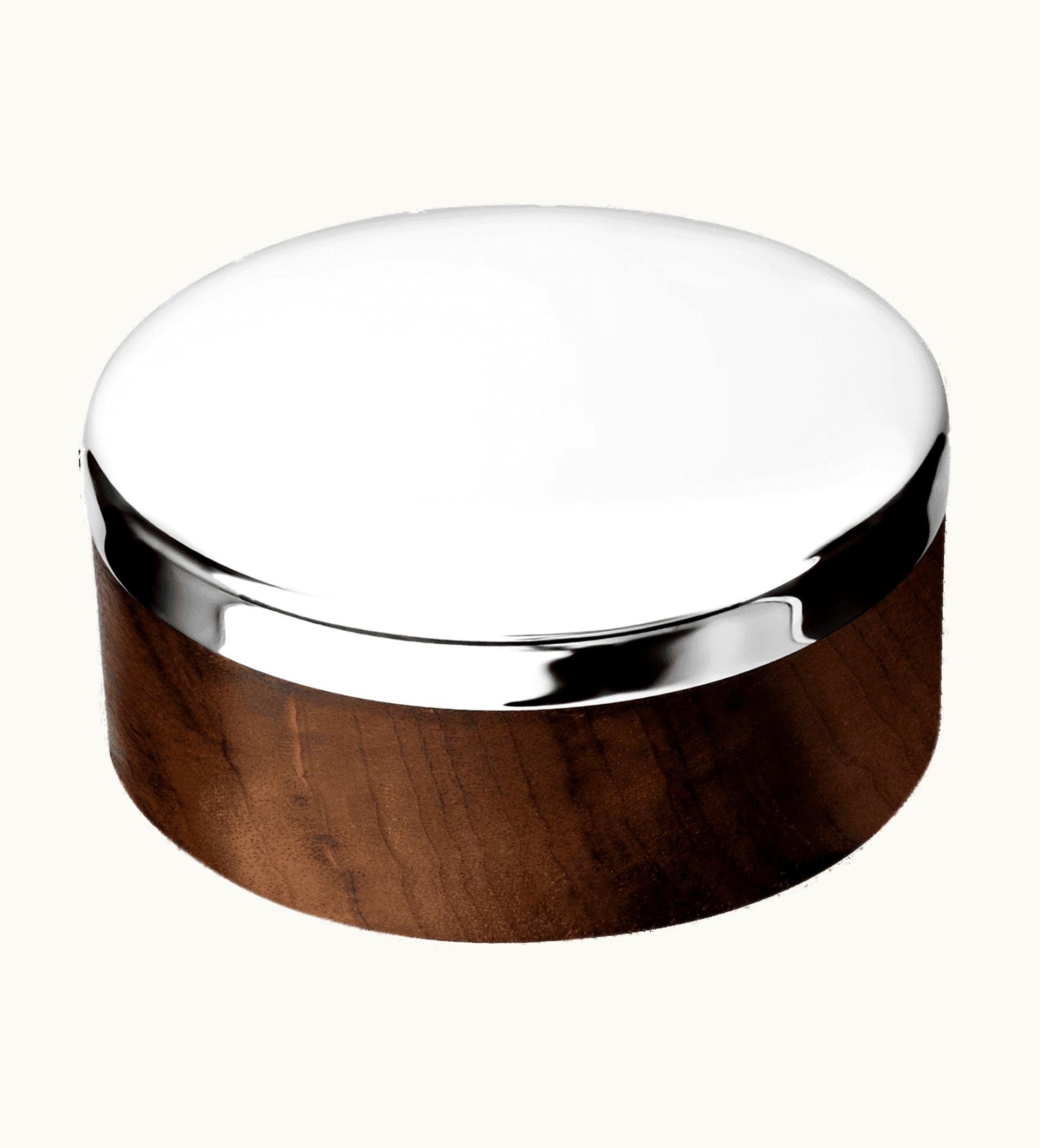 Christofle Christofle Small Wood And Silver-Plated Box Uni