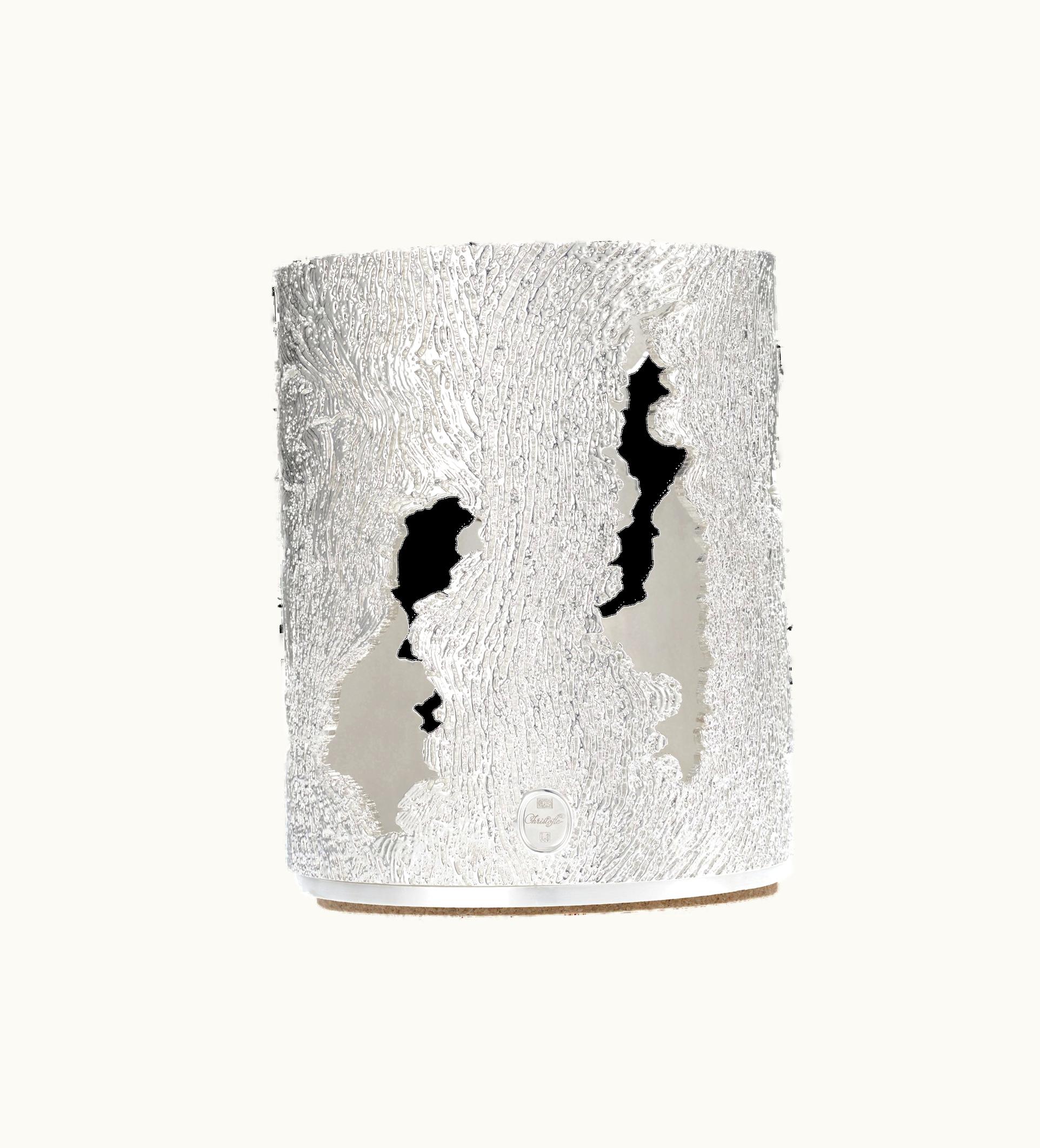 Christofle Christofle Silver-plated Large Hurricane Sève d'Argent