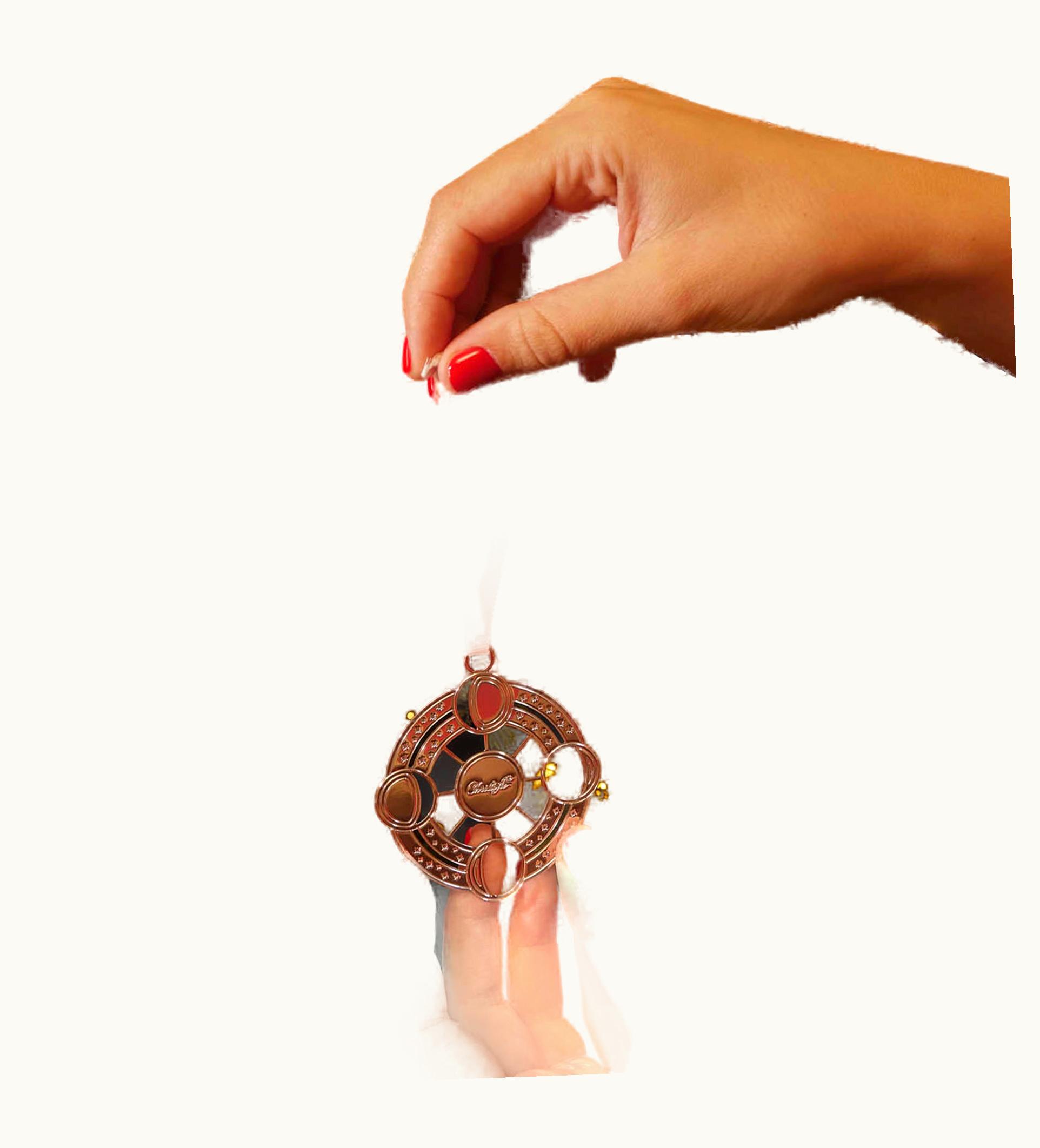 Christofle Christofle Silver-Plated Moon Phases Ornament - 2023 Rêve Cosmique