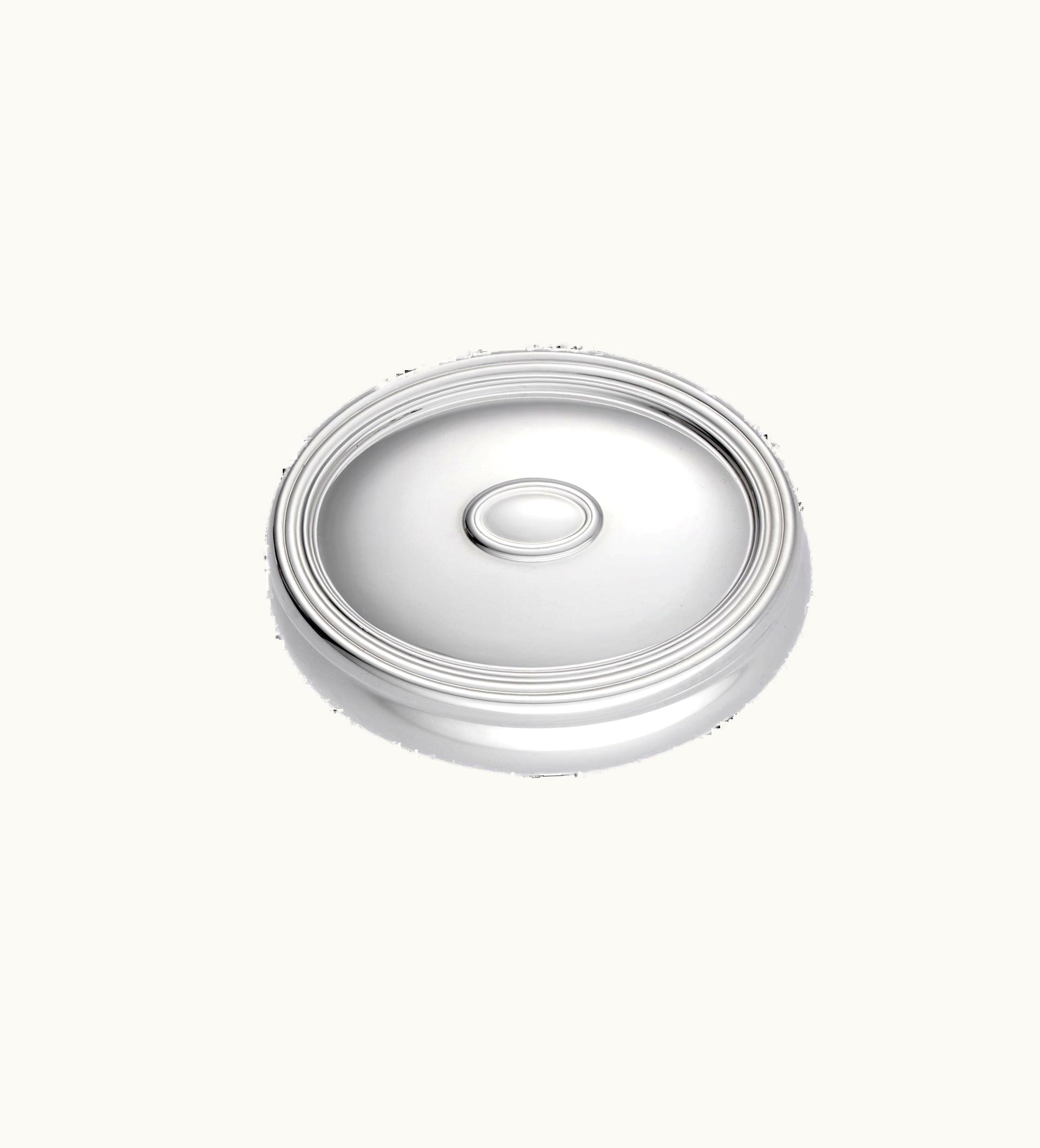 Christofle Christofle Silver-Plated Medaillon Trinket Box Bonbonnière