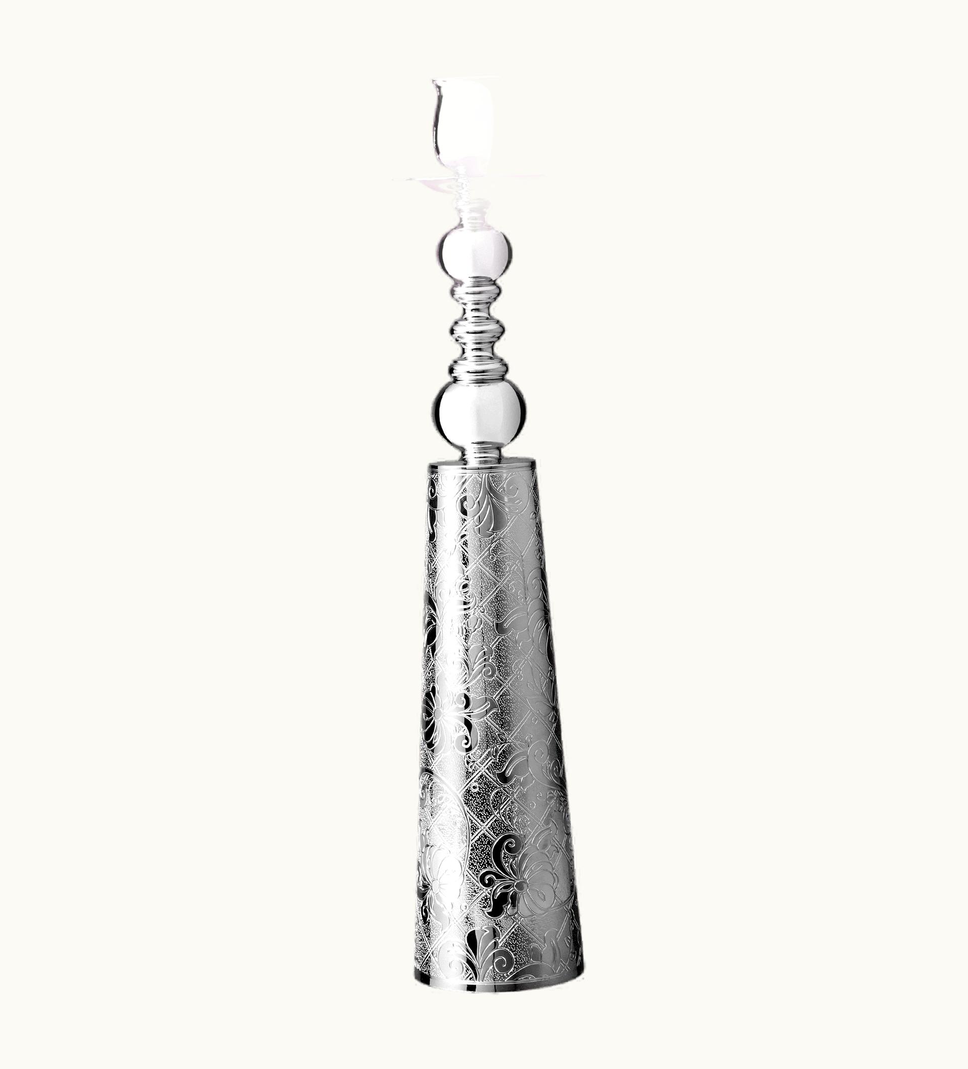Christofle Christofle Silver-Plated Candlestick Jardin d'Eden