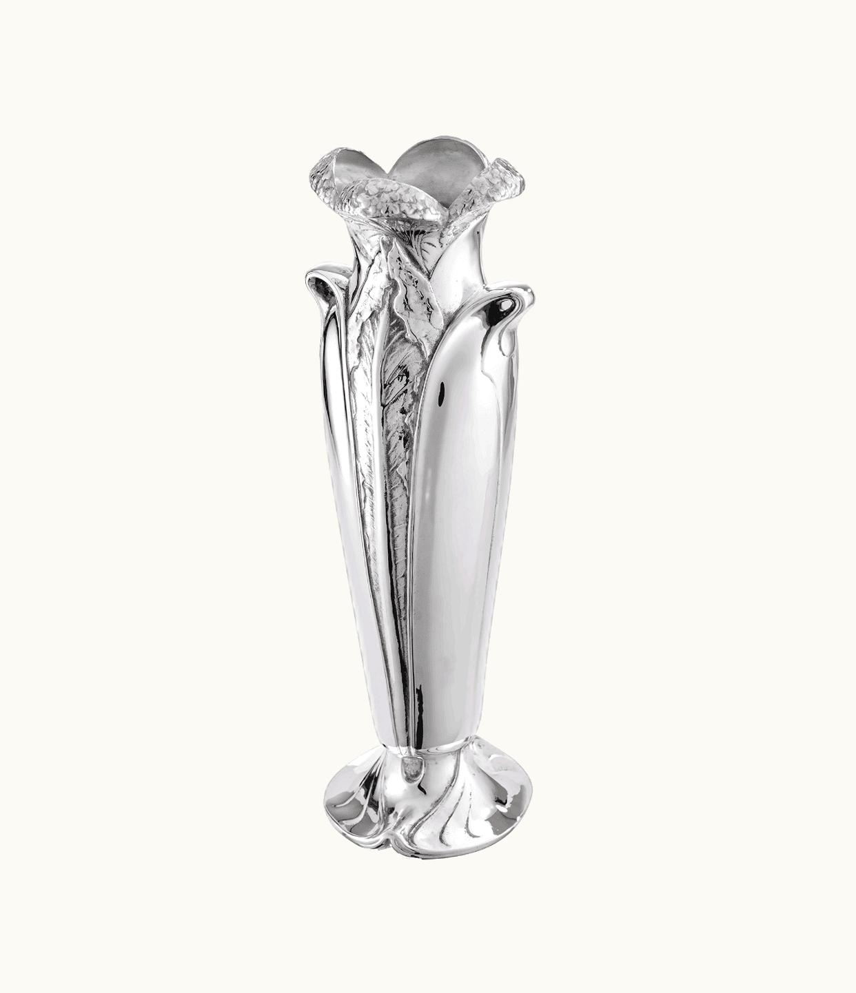 Christofle Christofle Silver-Plated Ombelle Vase Gallia