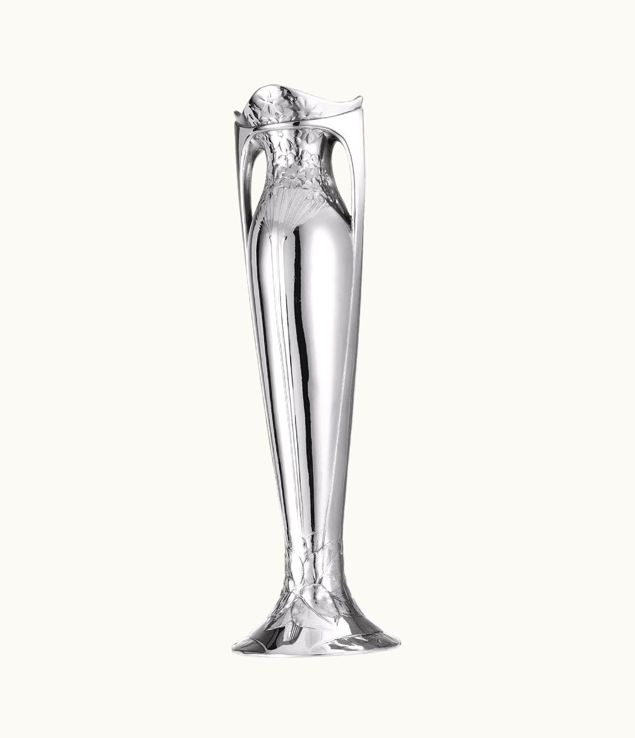 Christofle Christofle Silver-plated Japanese Primrose Vase Gallia