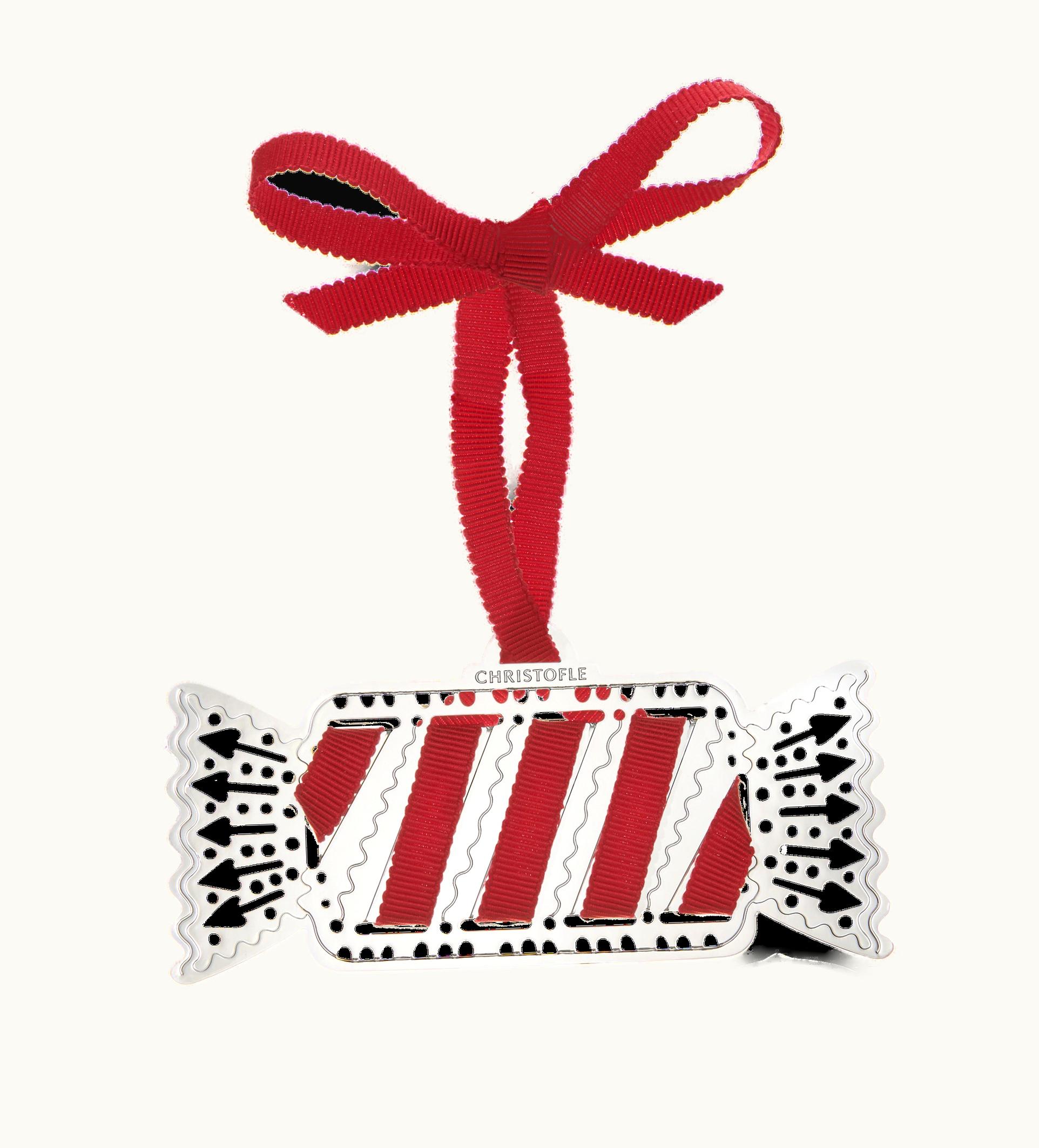 Christofle Christofle Silver Plated Candy Ornament Ornement De Noël