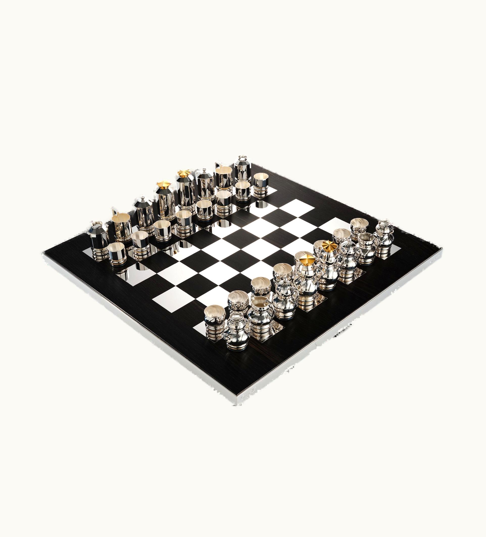 Christofle Christofle The Chess Set Duel Des Thés