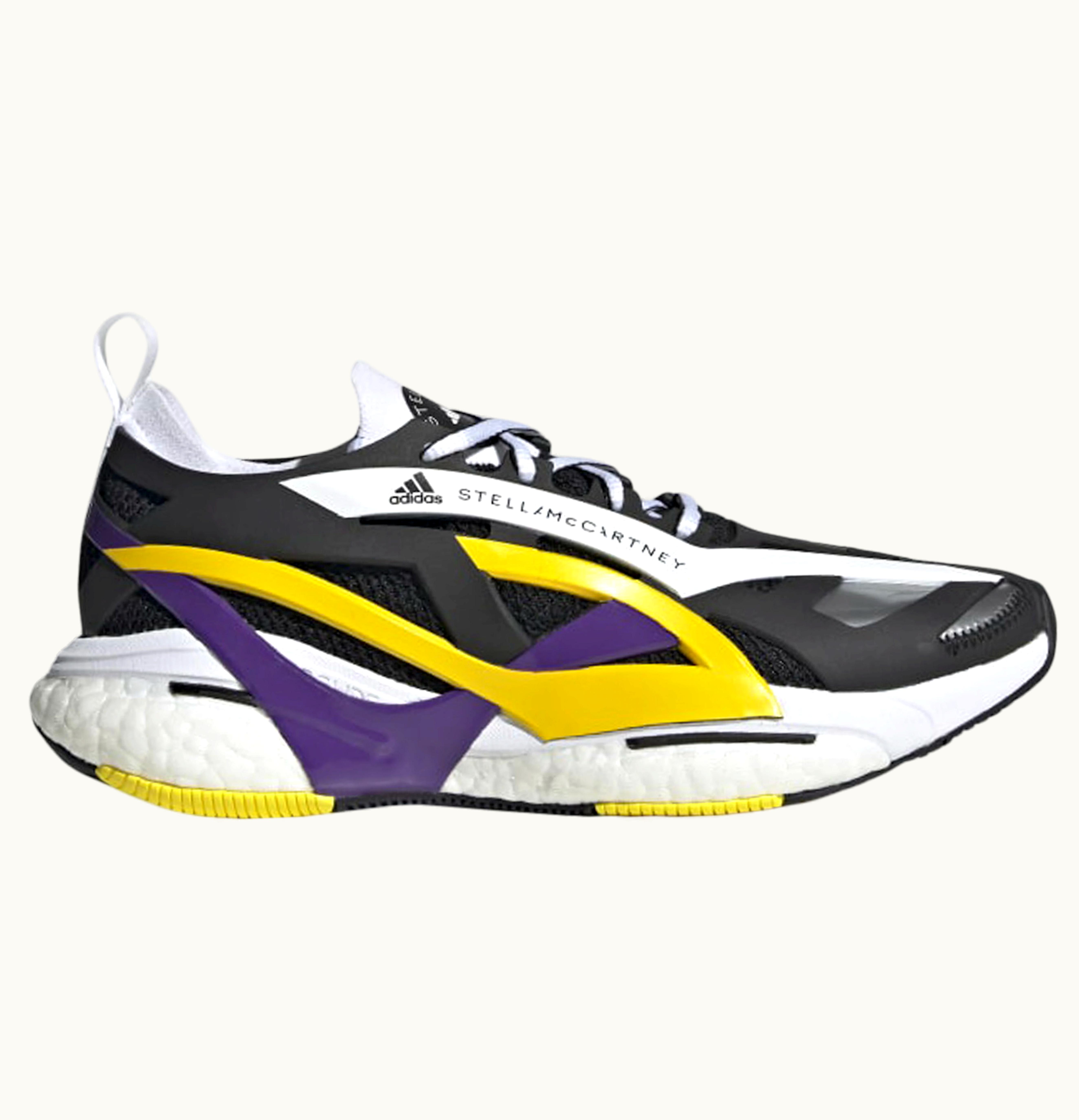 Adidas adidas Solarglide Stella McCartney Core Black Active Purple Shock Yellow W