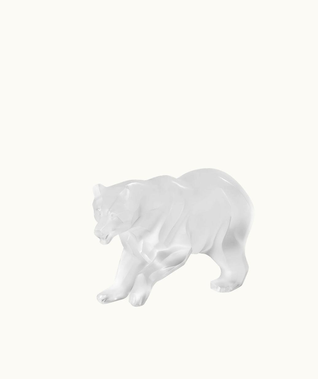 Lalique Lalique Bear Sculpture - Clear Crystal