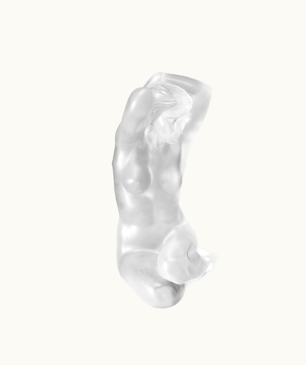 Lalique Lalique Flora, Nude Sculpture - Clear Crystal