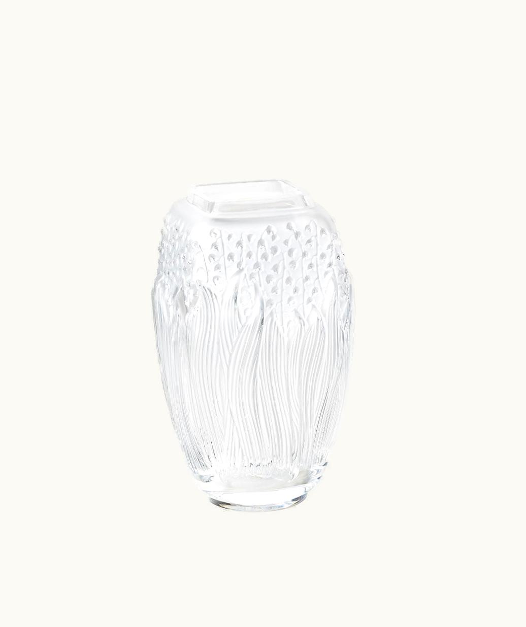 Lalique Lalique Muguet Vase - Clear Crystal