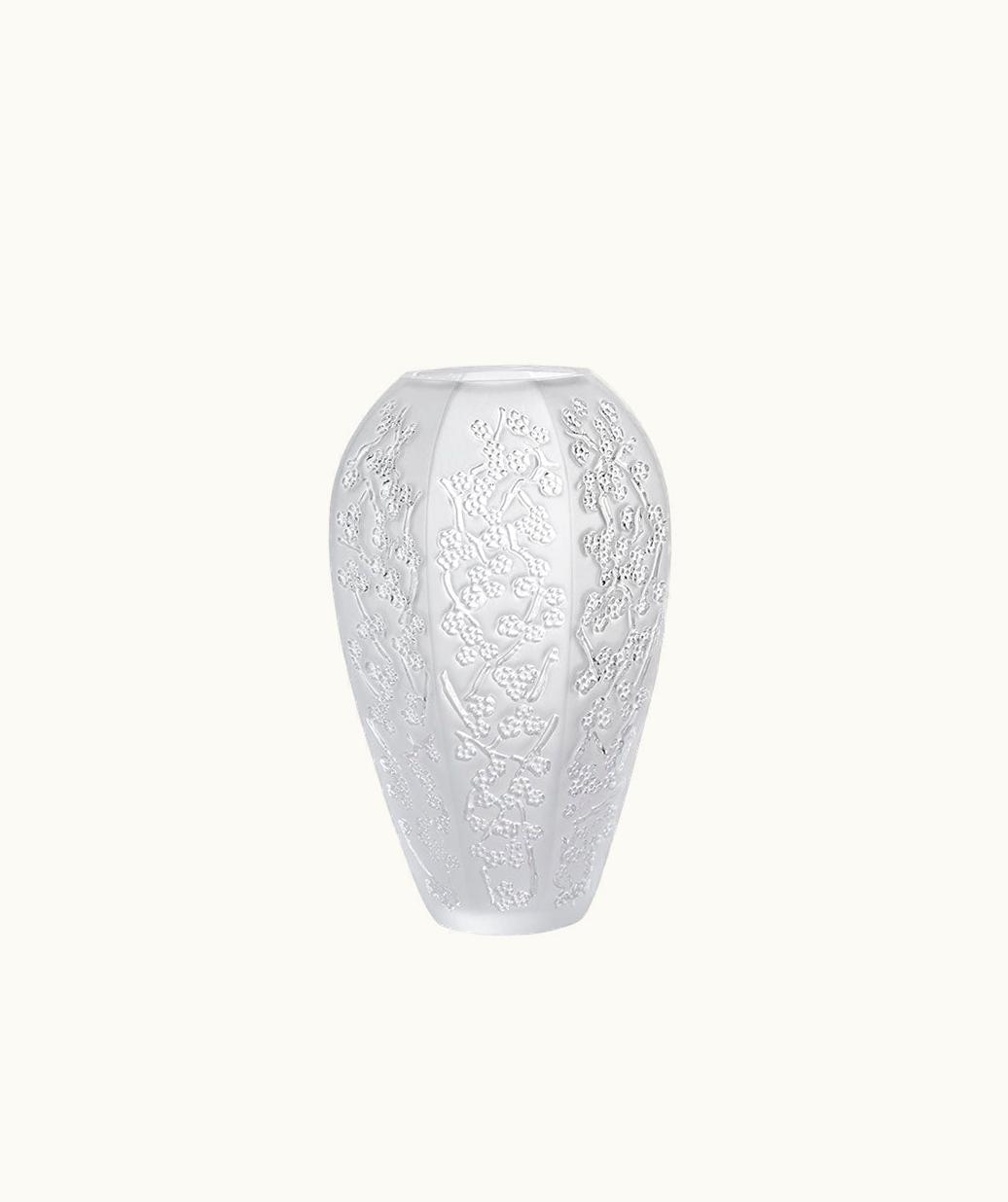 Lalique Lalique Sakura Large Vase - Clear Crystal