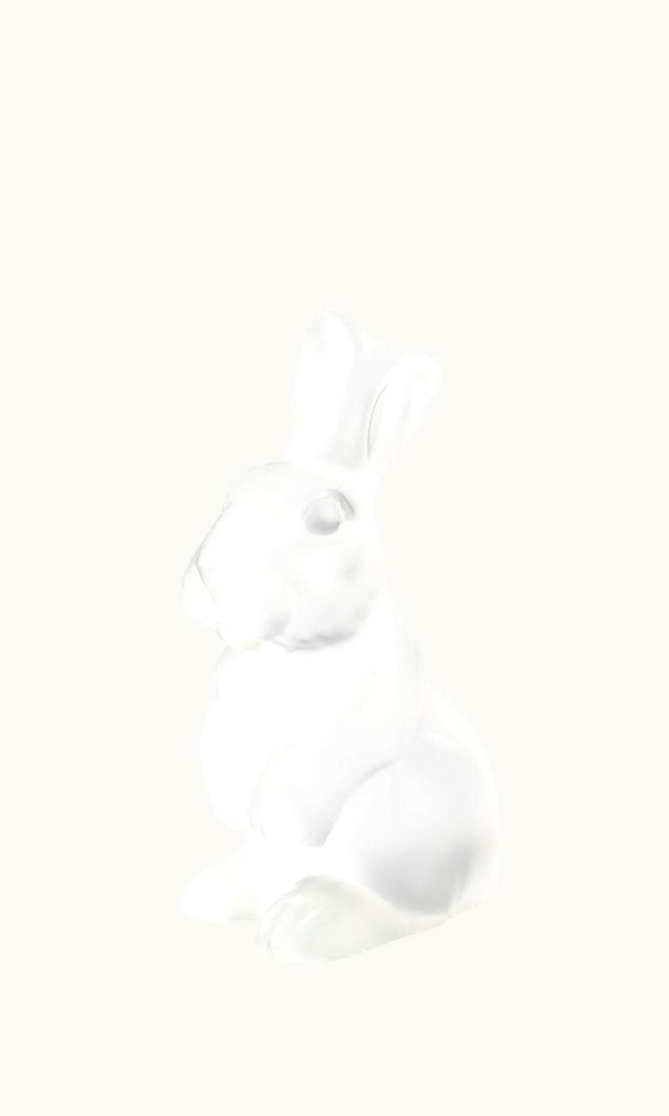 Lalique Lalique Toulouse Rabbit Sculpture - Clear Crystal
