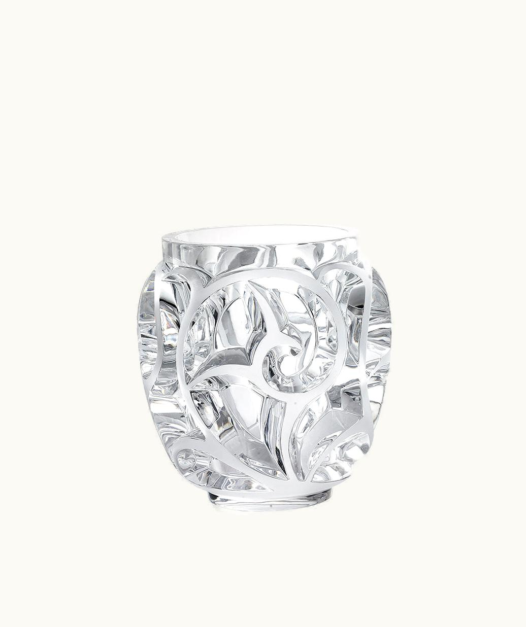 Lalique Lalique Tourbillons Vase - Clear Crystal