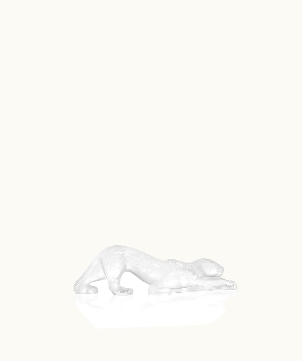 Lalique Lalique Zeila Panther Small Sculpture - Clear Crystal