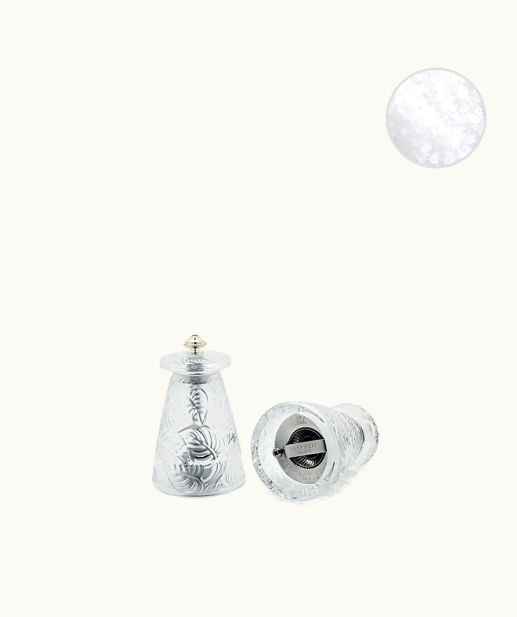 Lalique Lalique Feuilles Salt Grinder - Clear Crystal