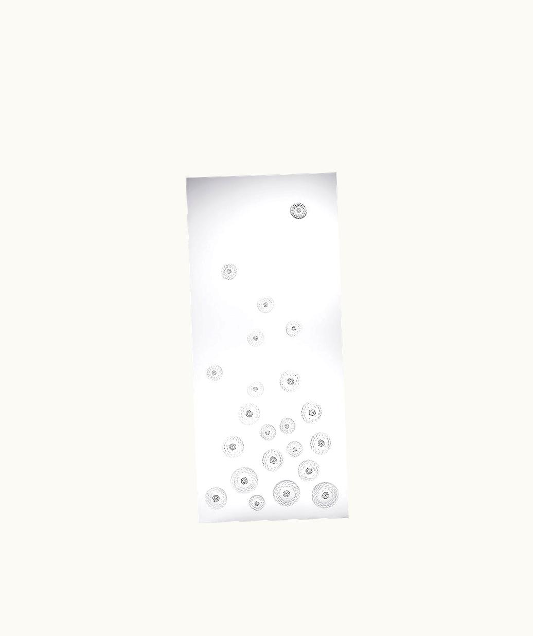 Lalique Lalique Dahlia Interior Panel - Clear Crystal, Clear Glass, Large Size