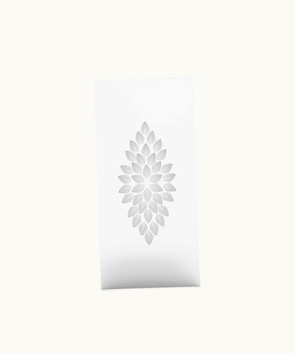 Lalique Lalique Languedoc Interior Panel - Clear Crystal, Satin Finish Glass, Large Size