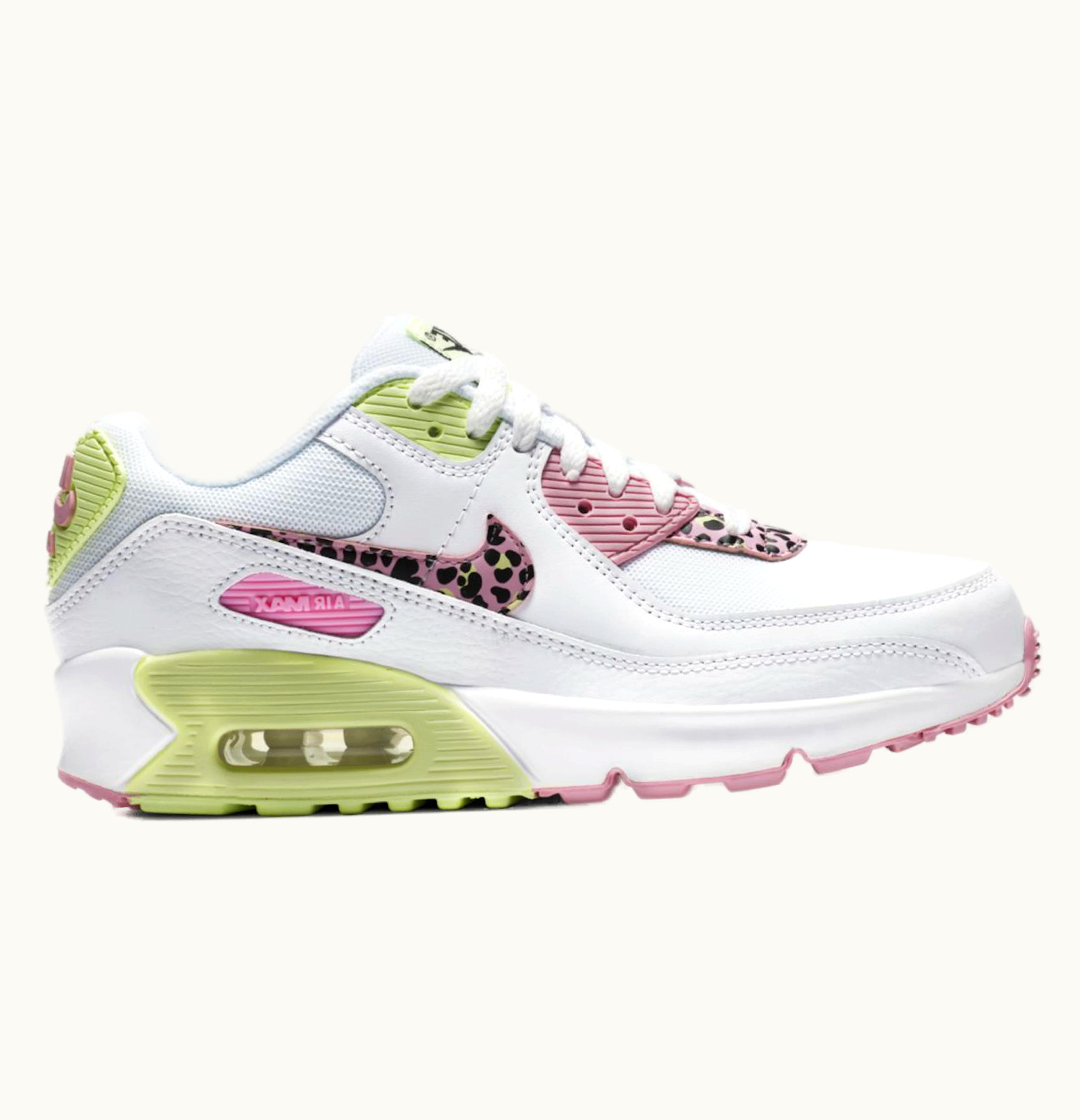 Nike Nike Air Max 90 Pink Barely Volt GS