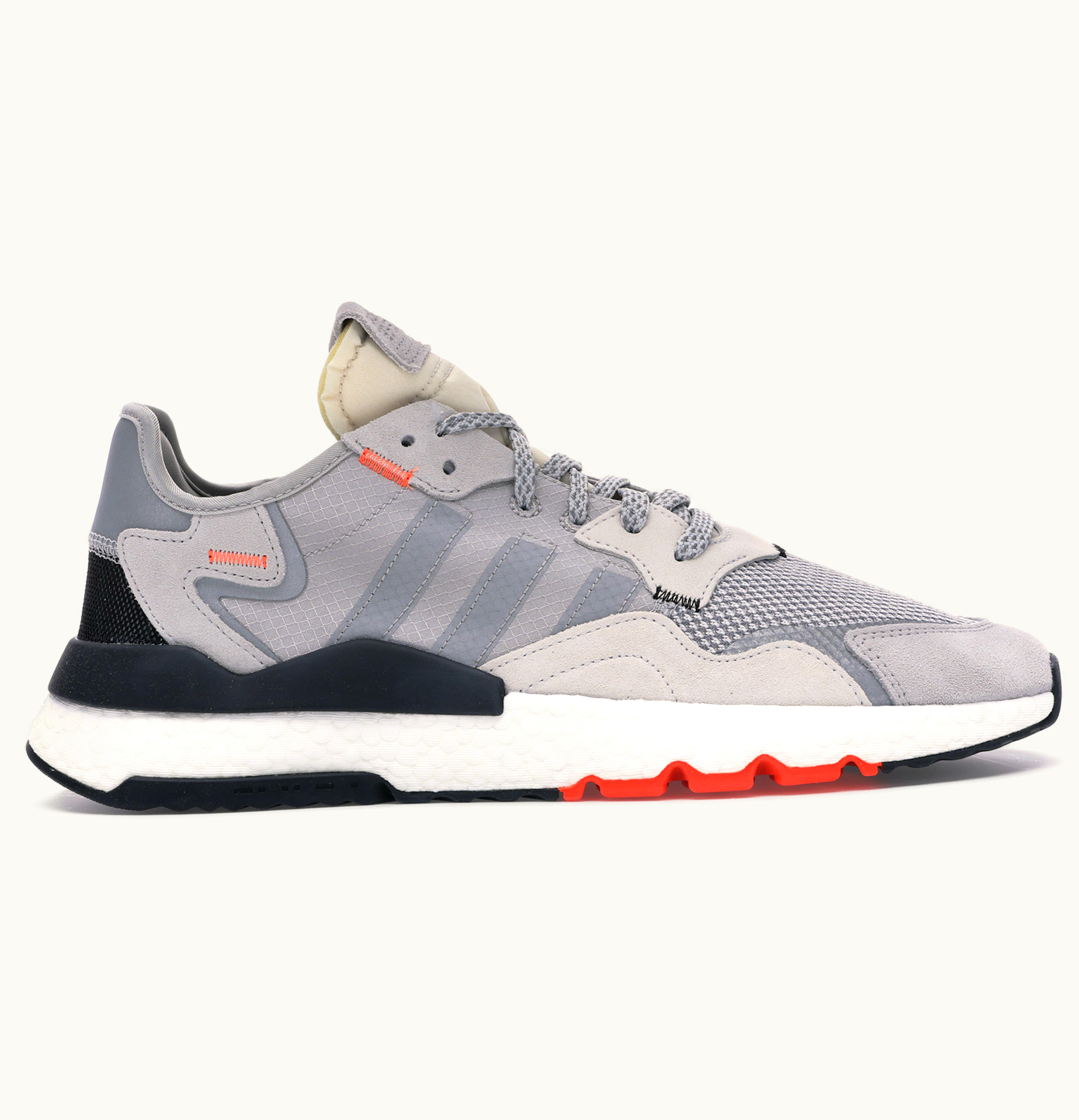 Adidas adidas Nite Jogger Grey Two Solar Orange