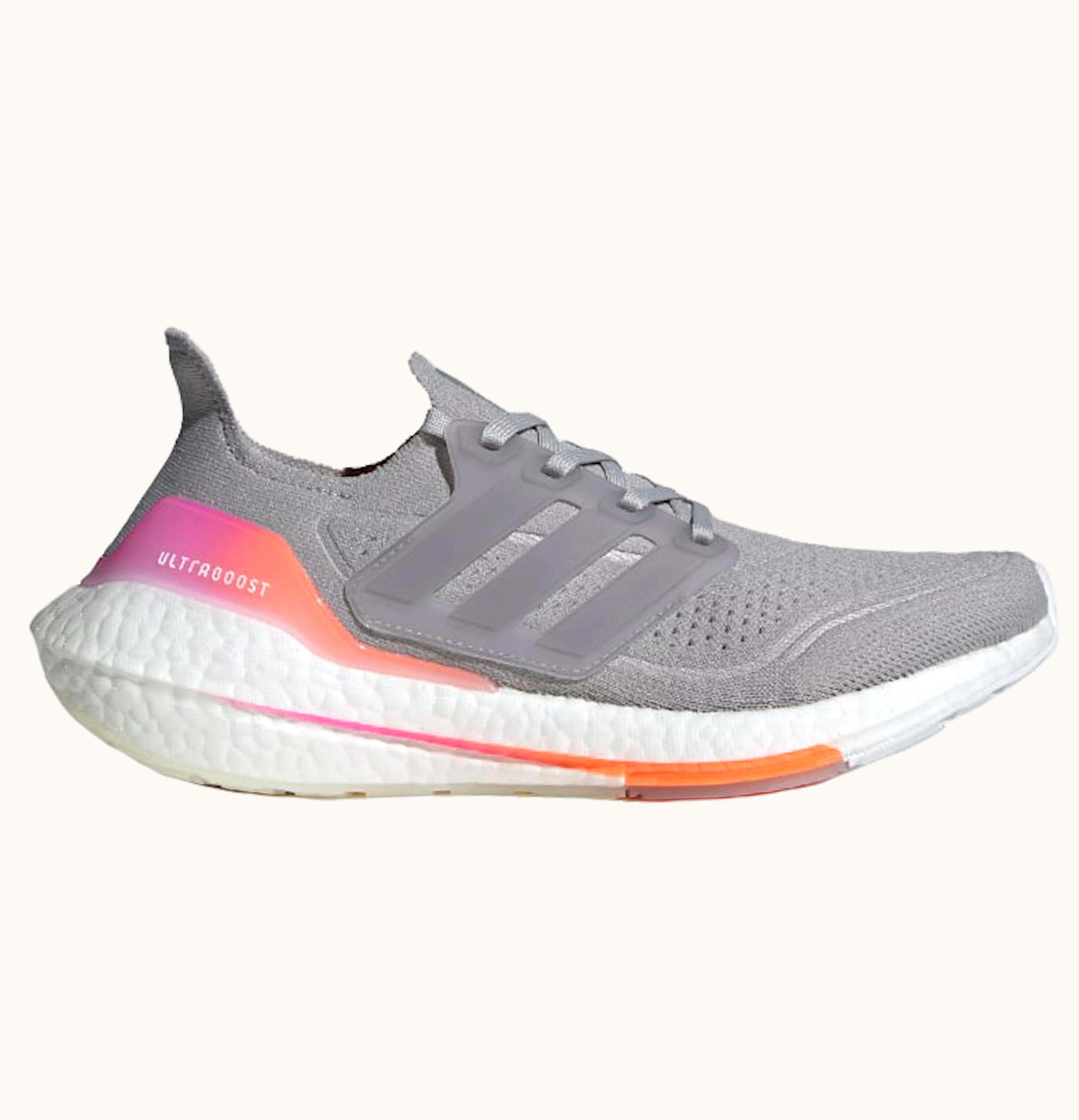 Adidas adidas Ultra Boost 21 Grey Screaming Orange W