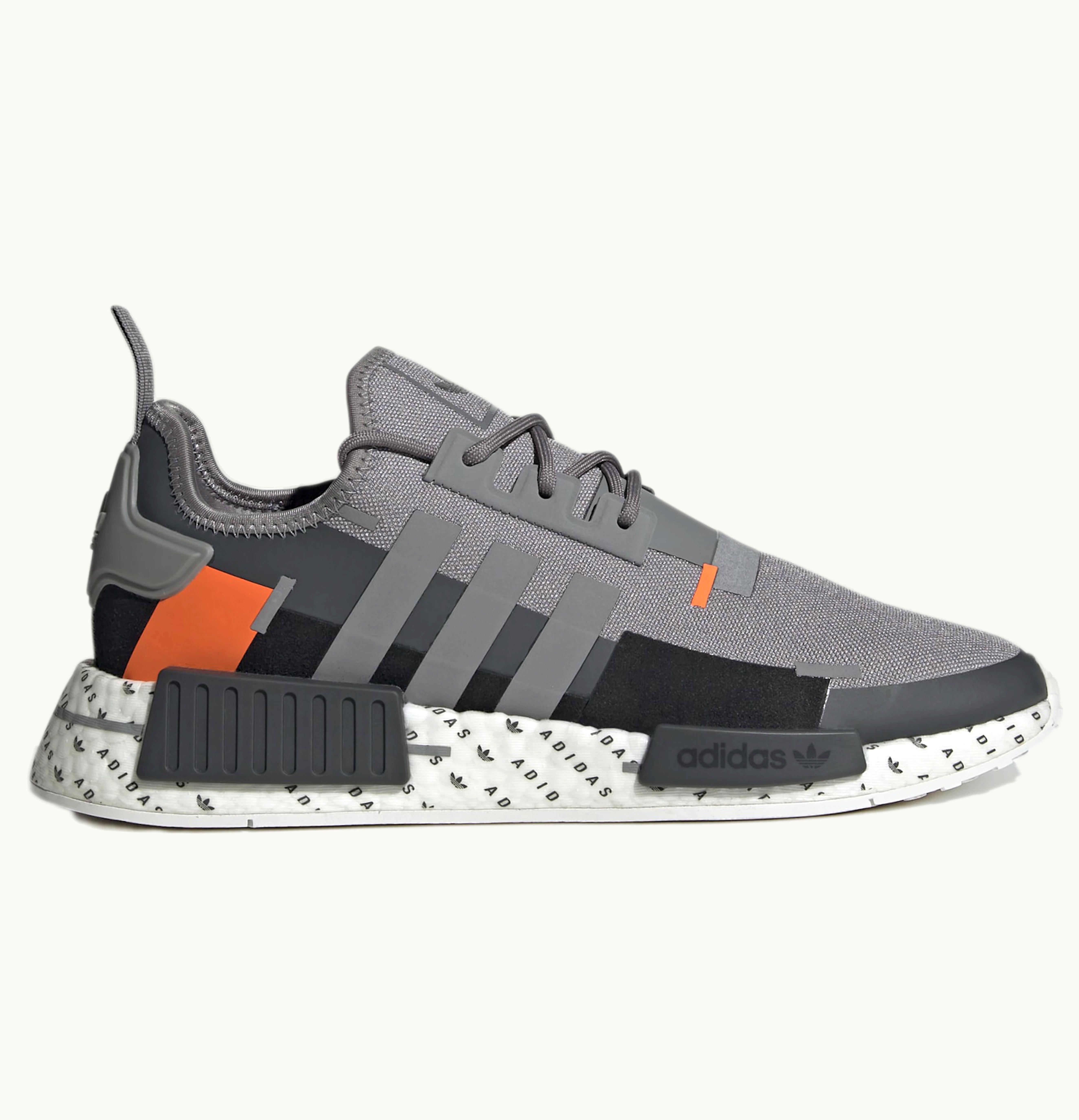 Adidas adidas NMD R1 Grey Team Solar Orange
