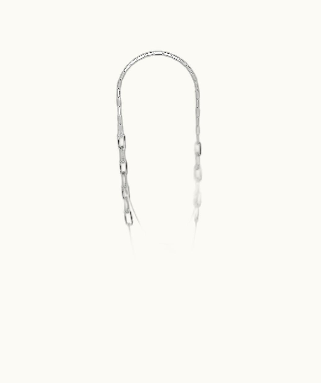 Lalique Lalique Empreinte Animale Long Necklace - Clear Crystal, Silver