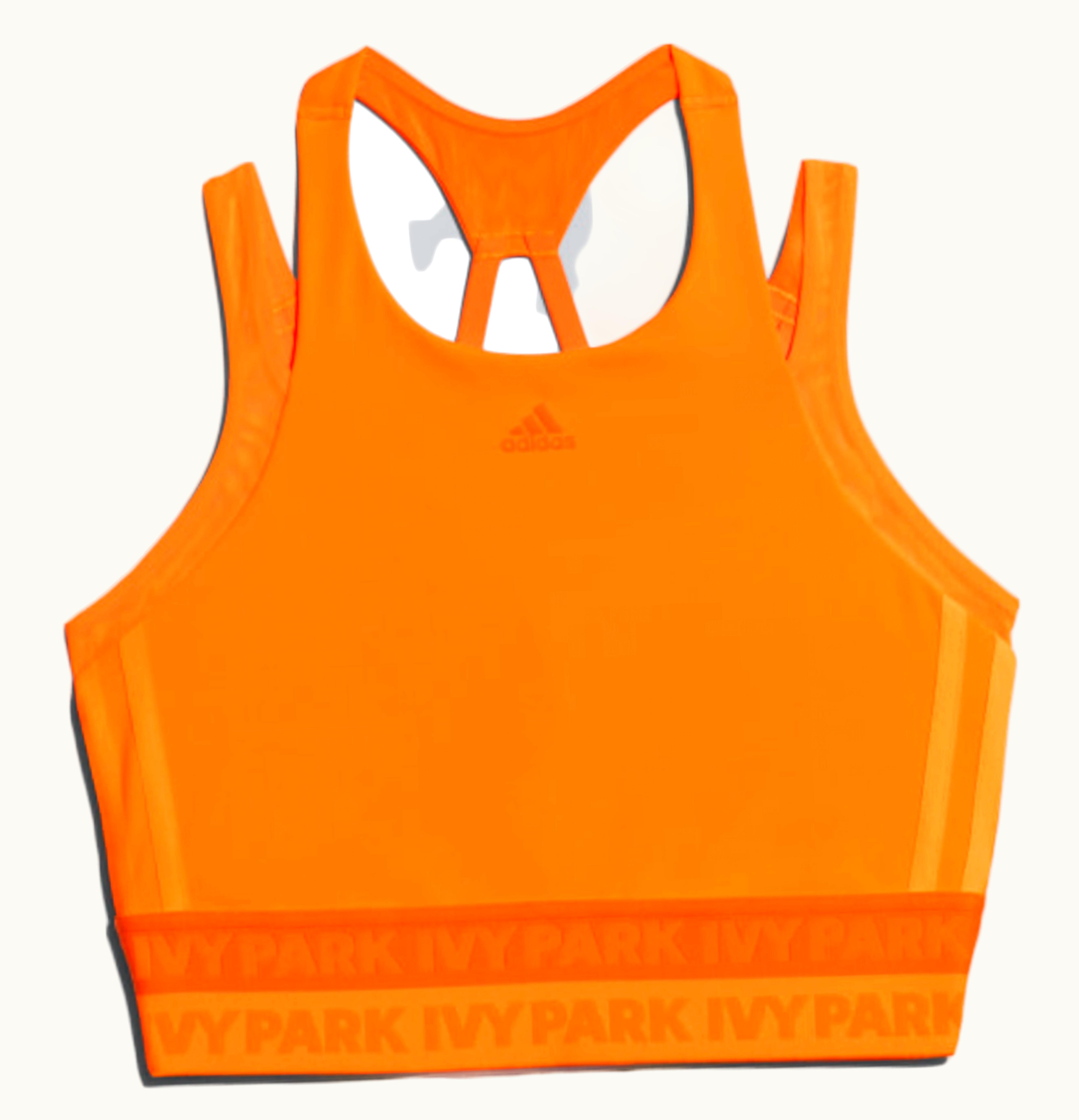Adidas adidas Ivy Park Halter Bra Solar Orange Semi Solar Orange