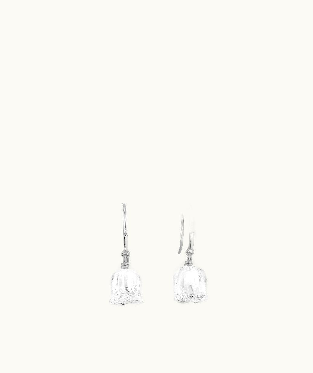 Lalique Lalique Muguet Earrings - Clear Crystal, Silver 7780900