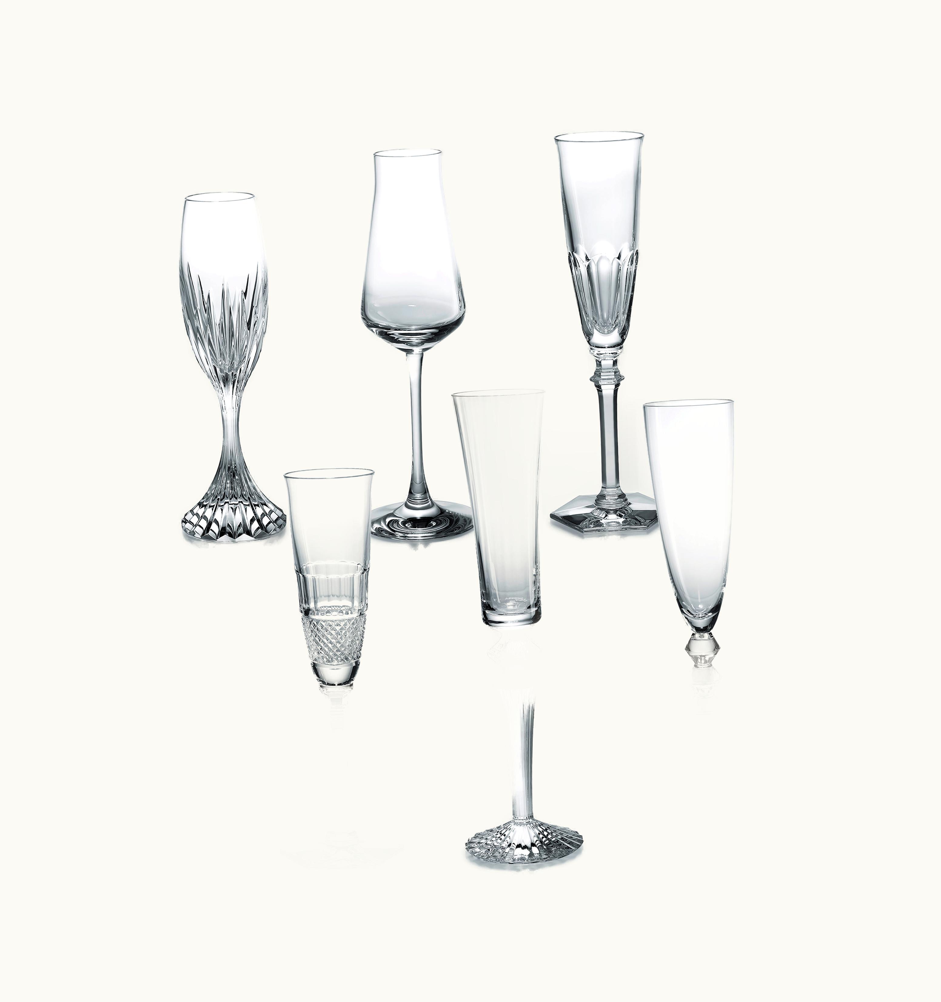 Baccarat Baccarat Bubble Box Flutes Set