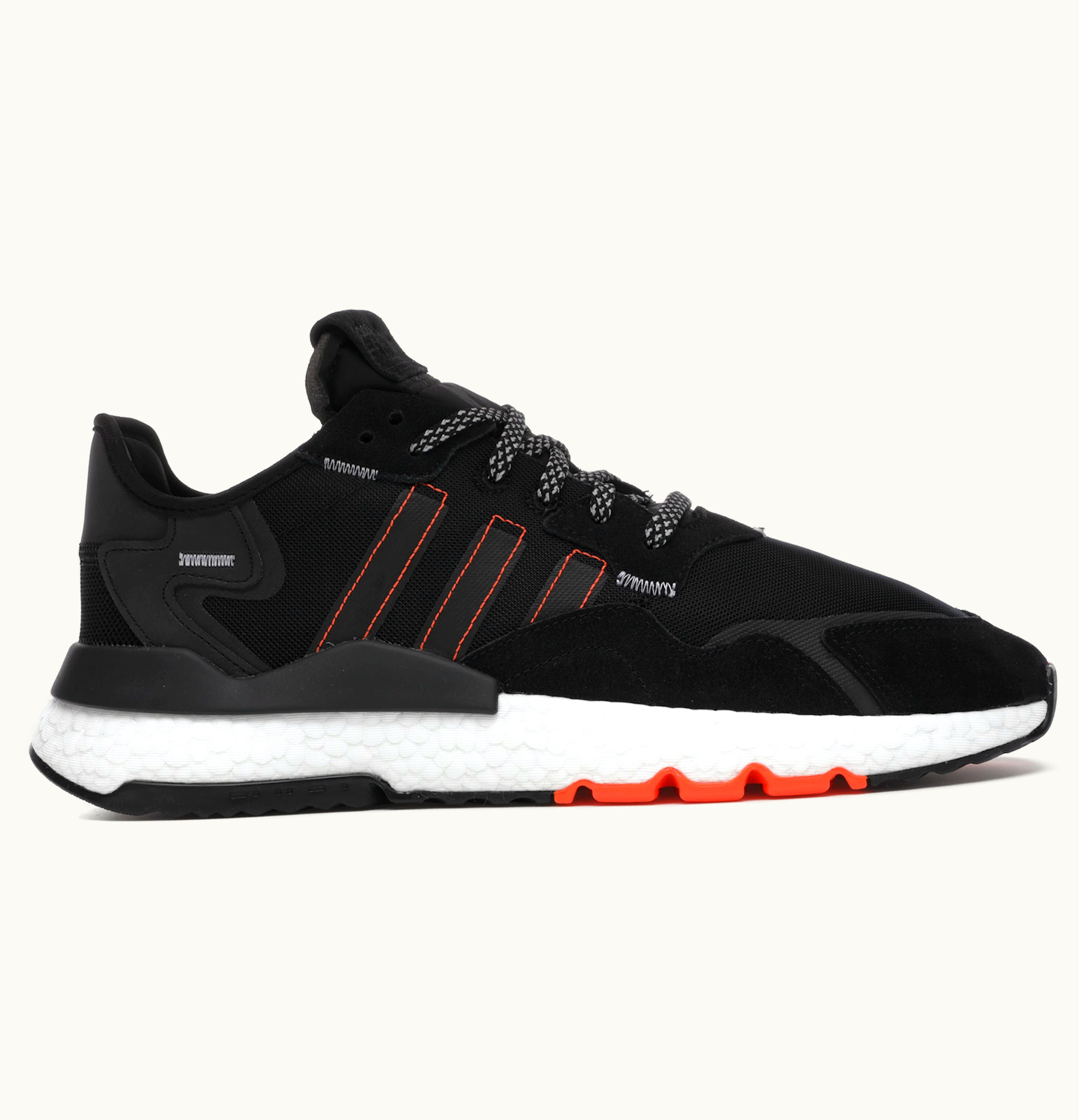 Adidas adidas Nite Jogger Core Black Solar Orange