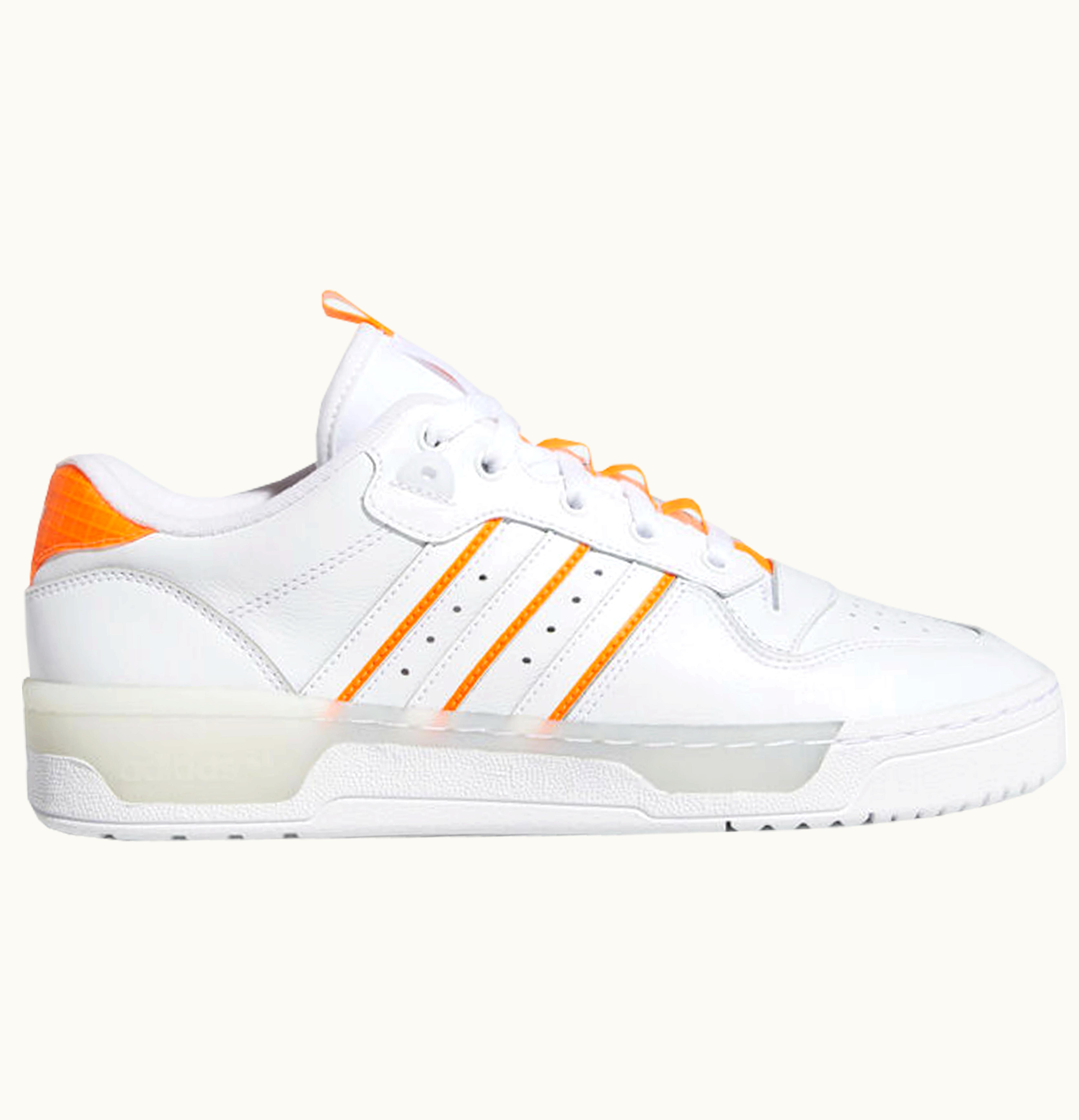 Adidas adidas Rivalry Low Cloud White Solar Orange