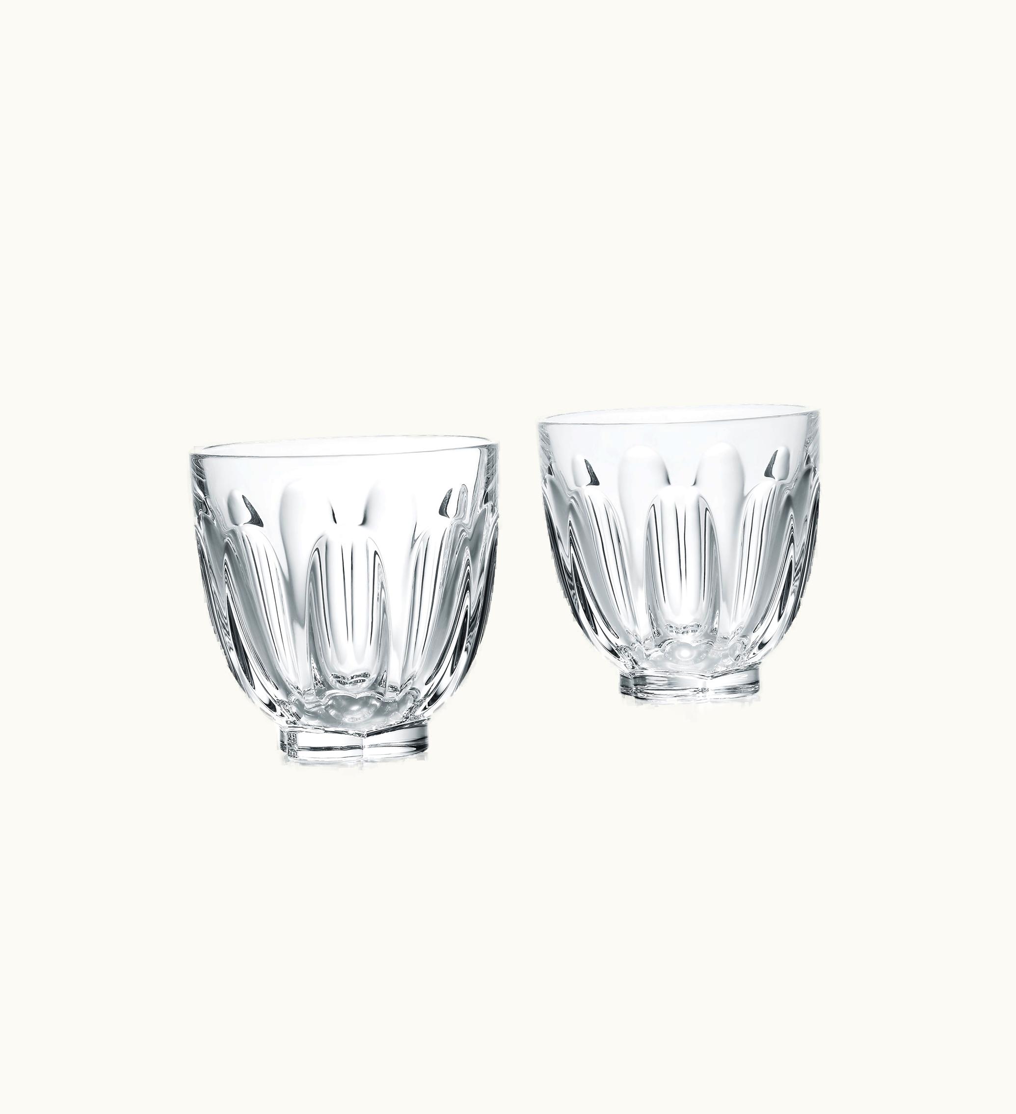 Baccarat Baccarat Harcourt Faunacrystopolis Tea Tumblers