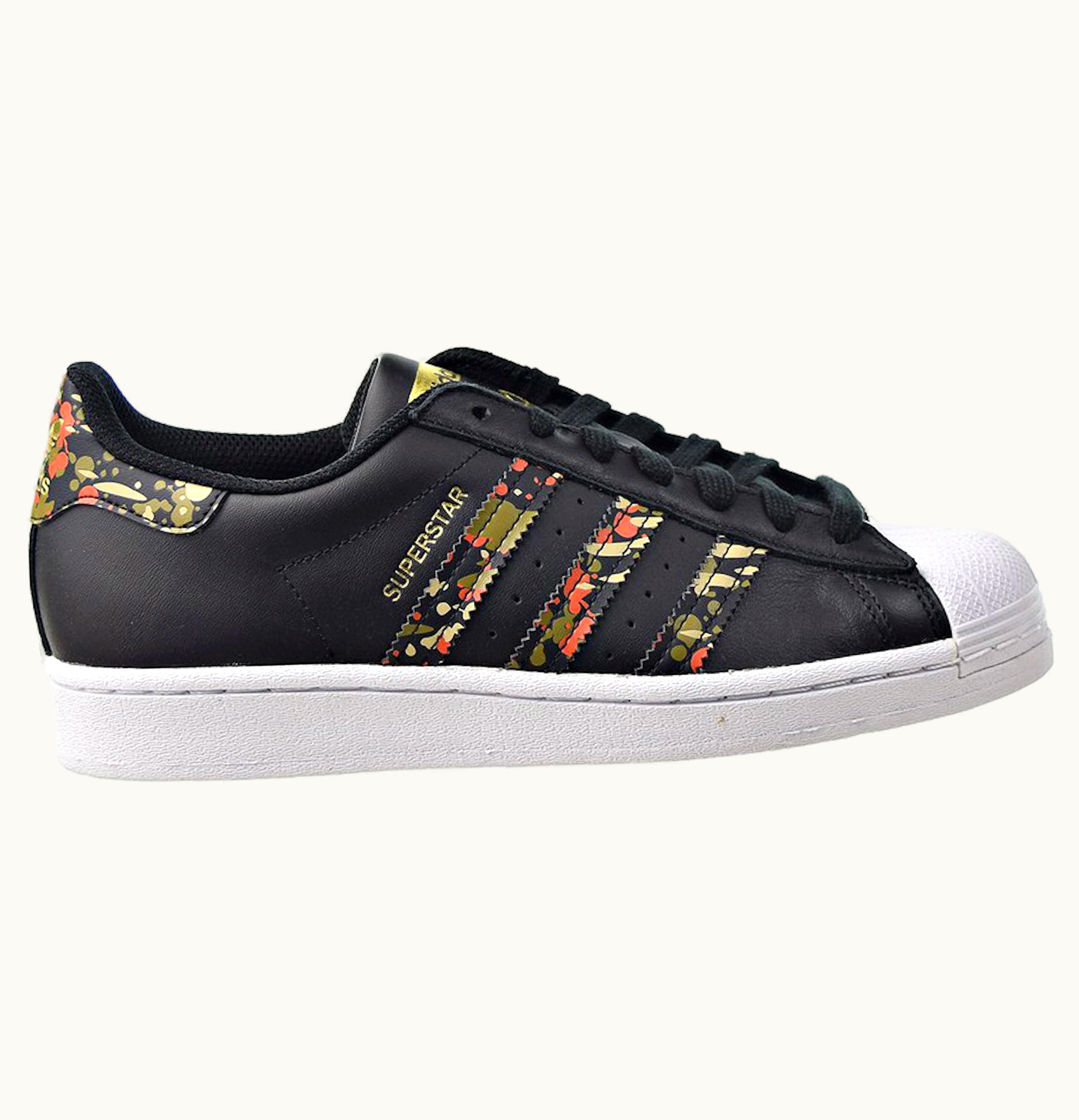 Adidas adidas Superstar Core Black Fox Orange