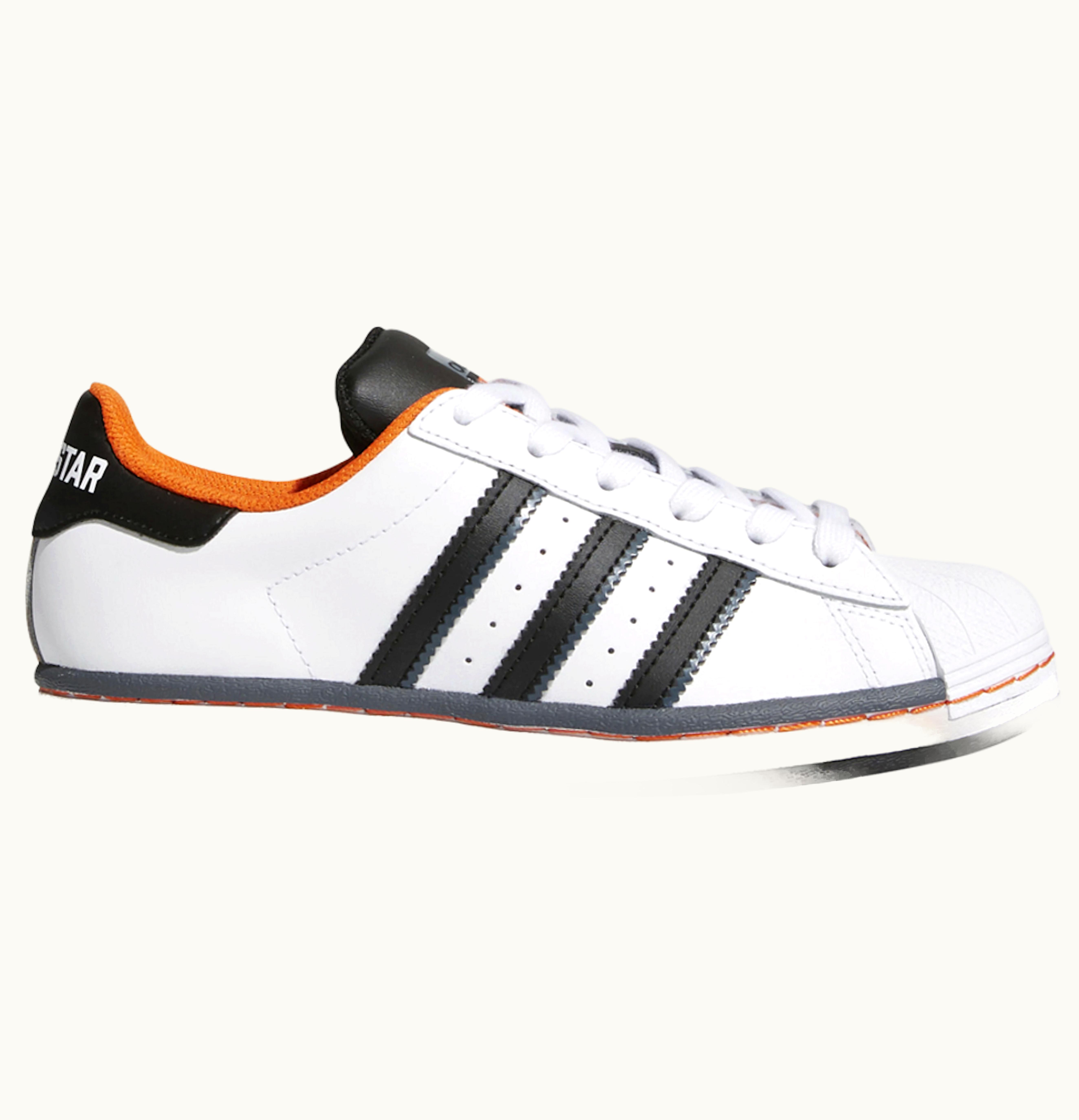 Adidas adidas Superstar Cloud White Orange GS