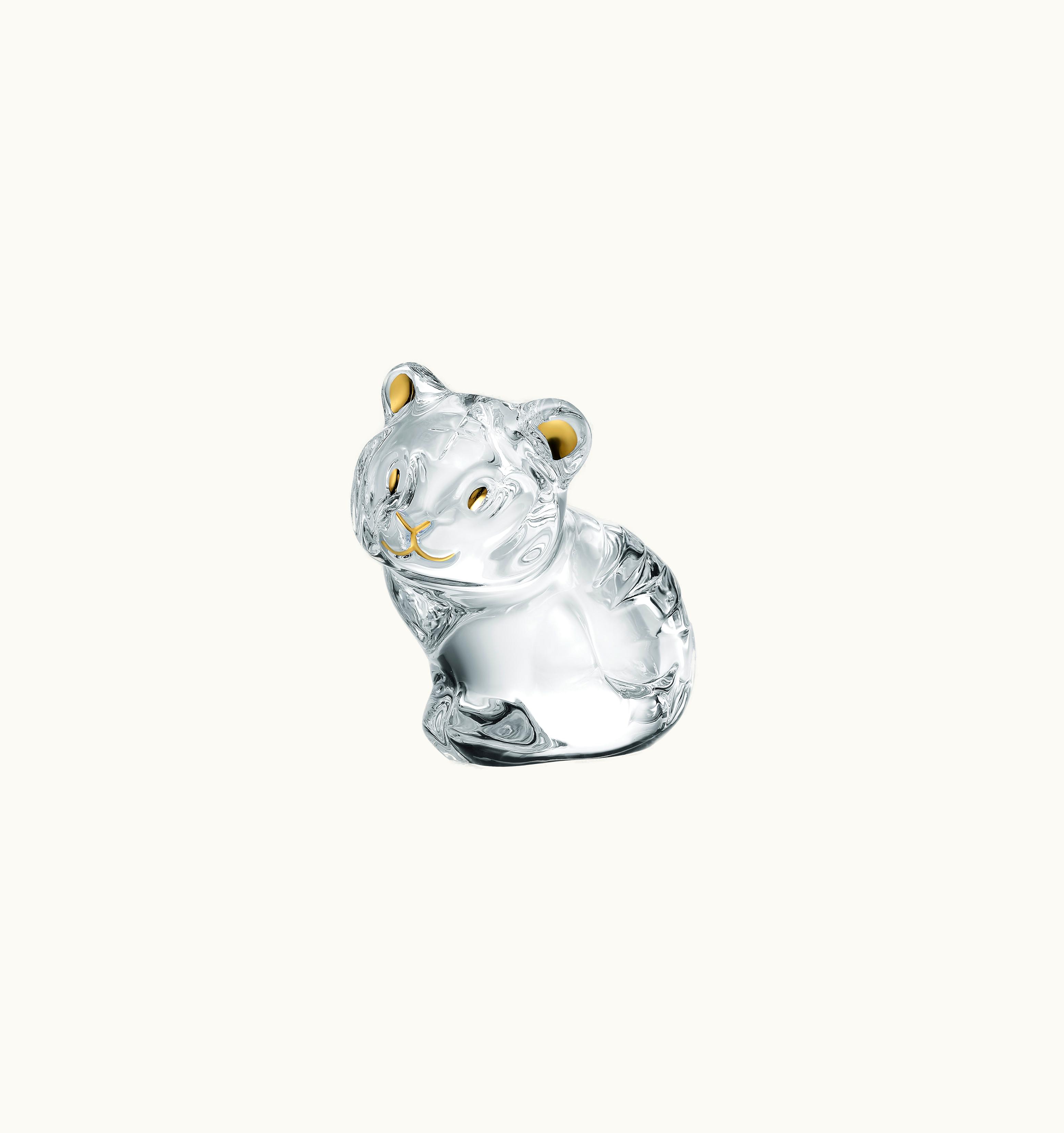 Baccarat Baccarat Minimals Tiger Figurine