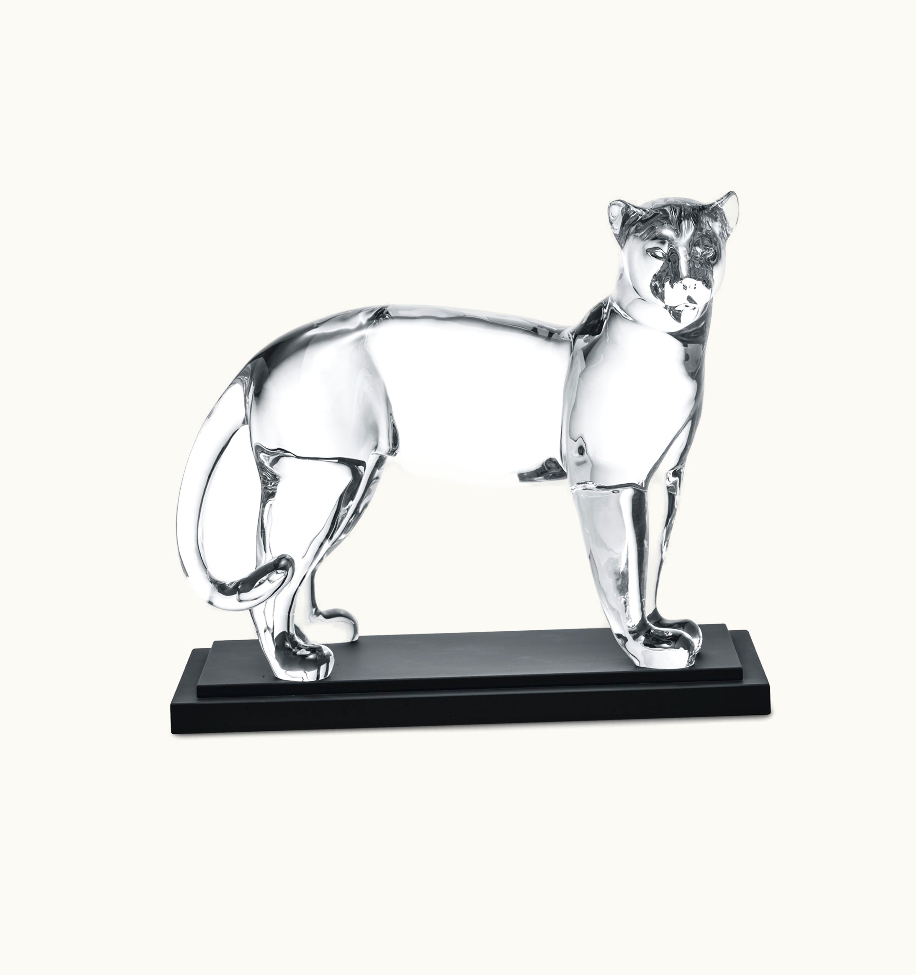 Baccarat Baccarat Large Panther Sculpture