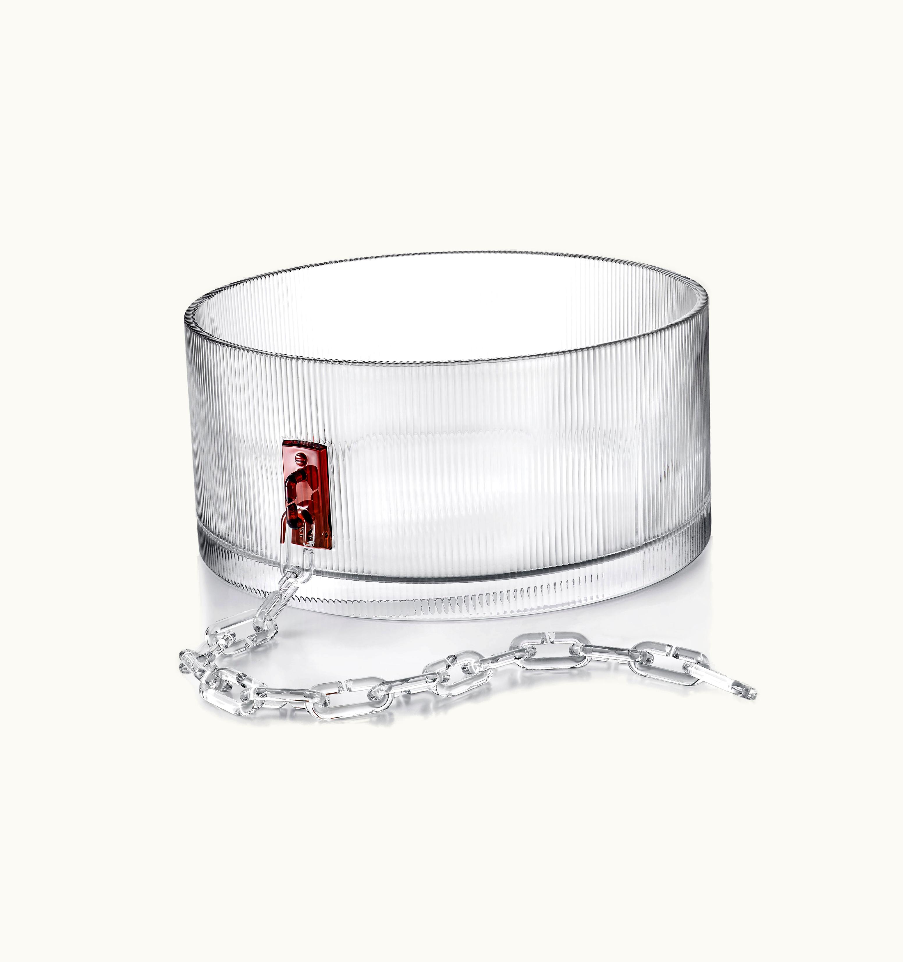 Baccarat Baccarat Crystal Clear Vase By Virgil Abloh
