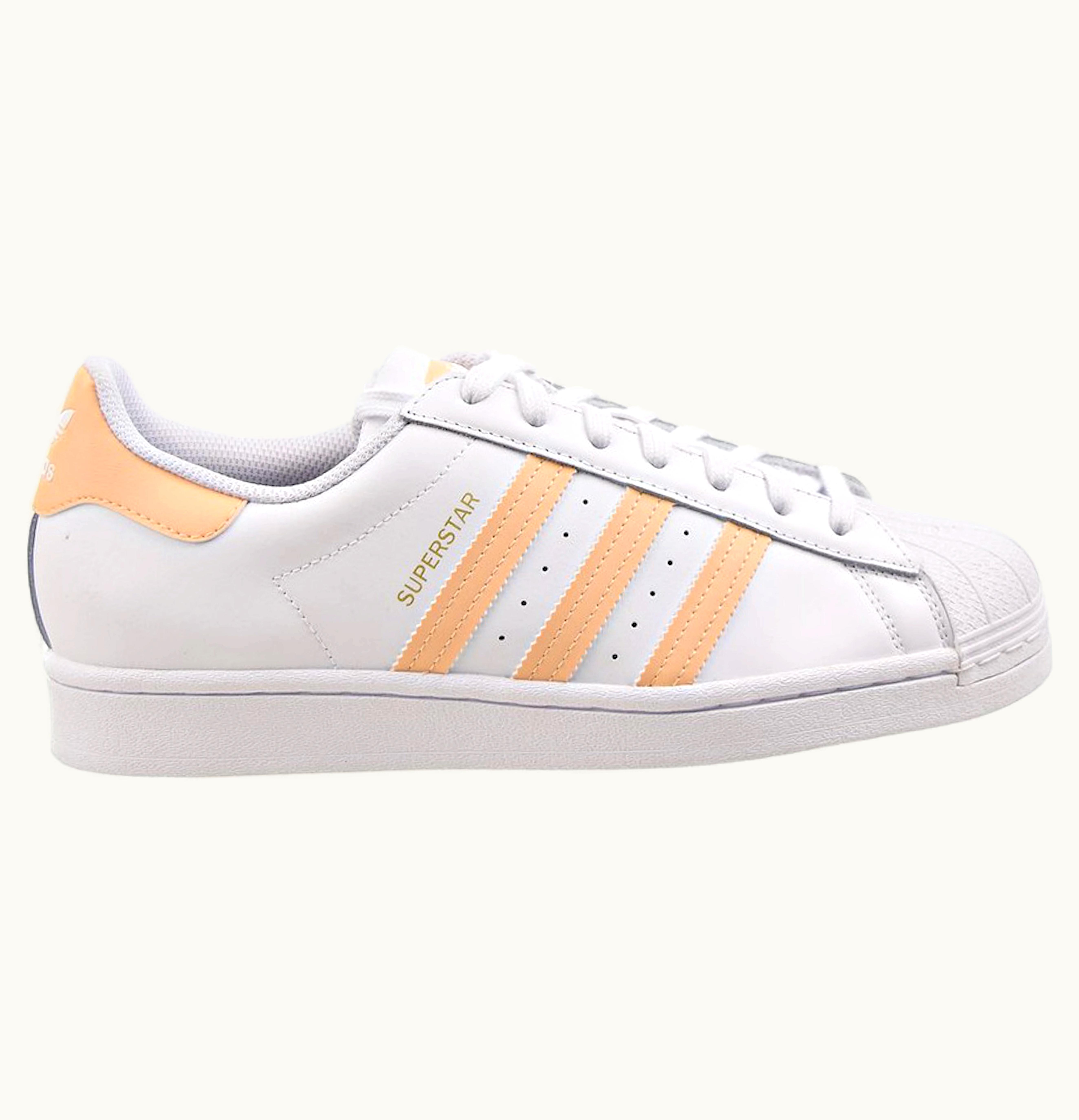 Adidas adidas Superstar Cloud White Glow Orange
