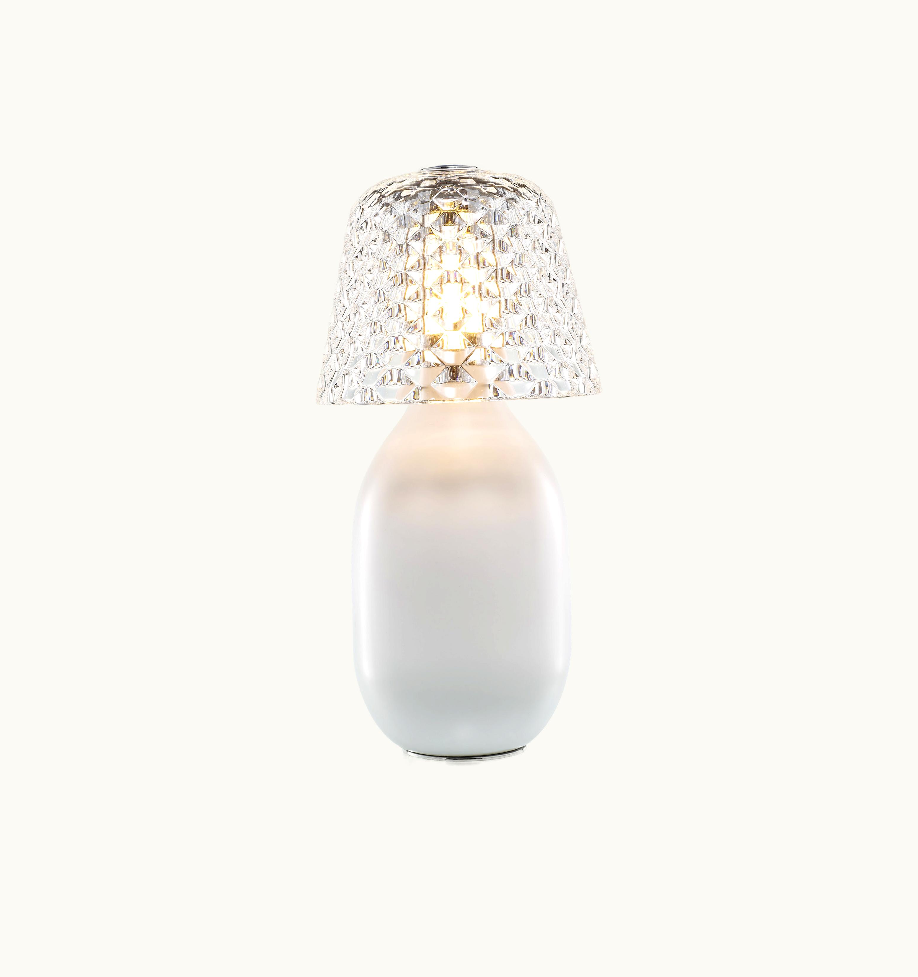 Baccarat Baccarat Baby Candy Light Nomadic Lamp White