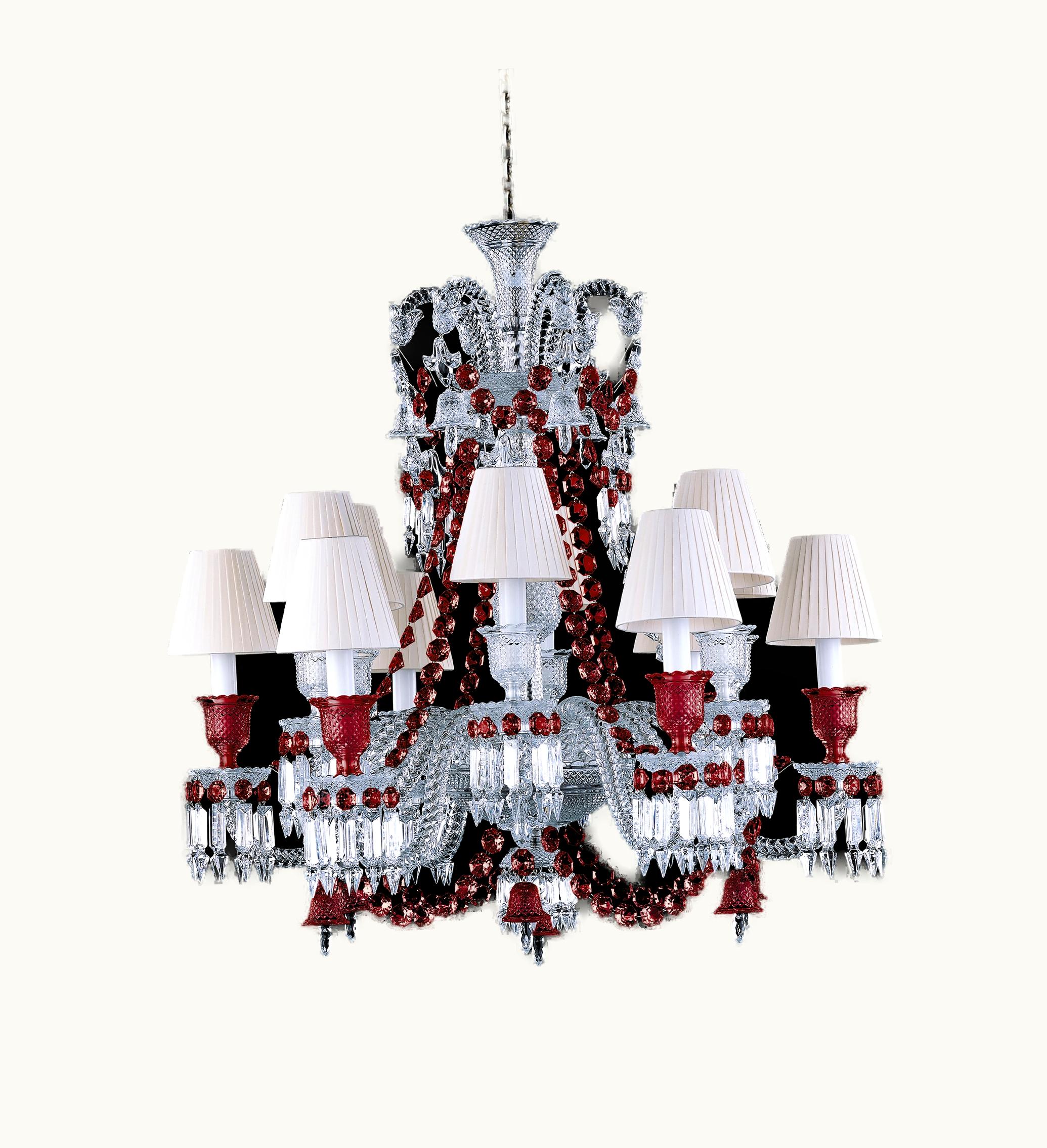 Baccarat Baccarat Zénith Chandelier Red (12l)