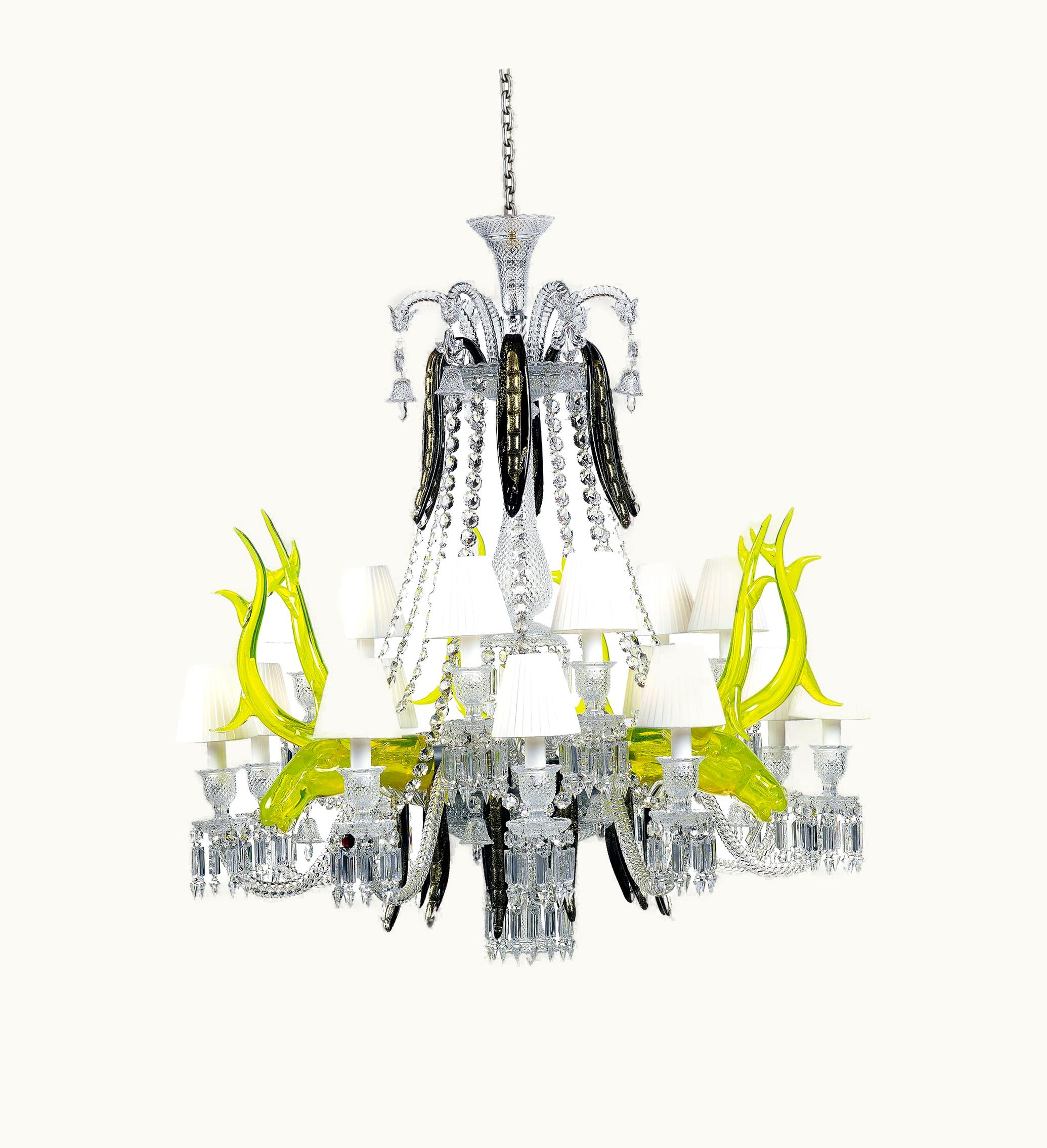 Baccarat Baccarat Étrange Zénith Deers Chandelier (15l)