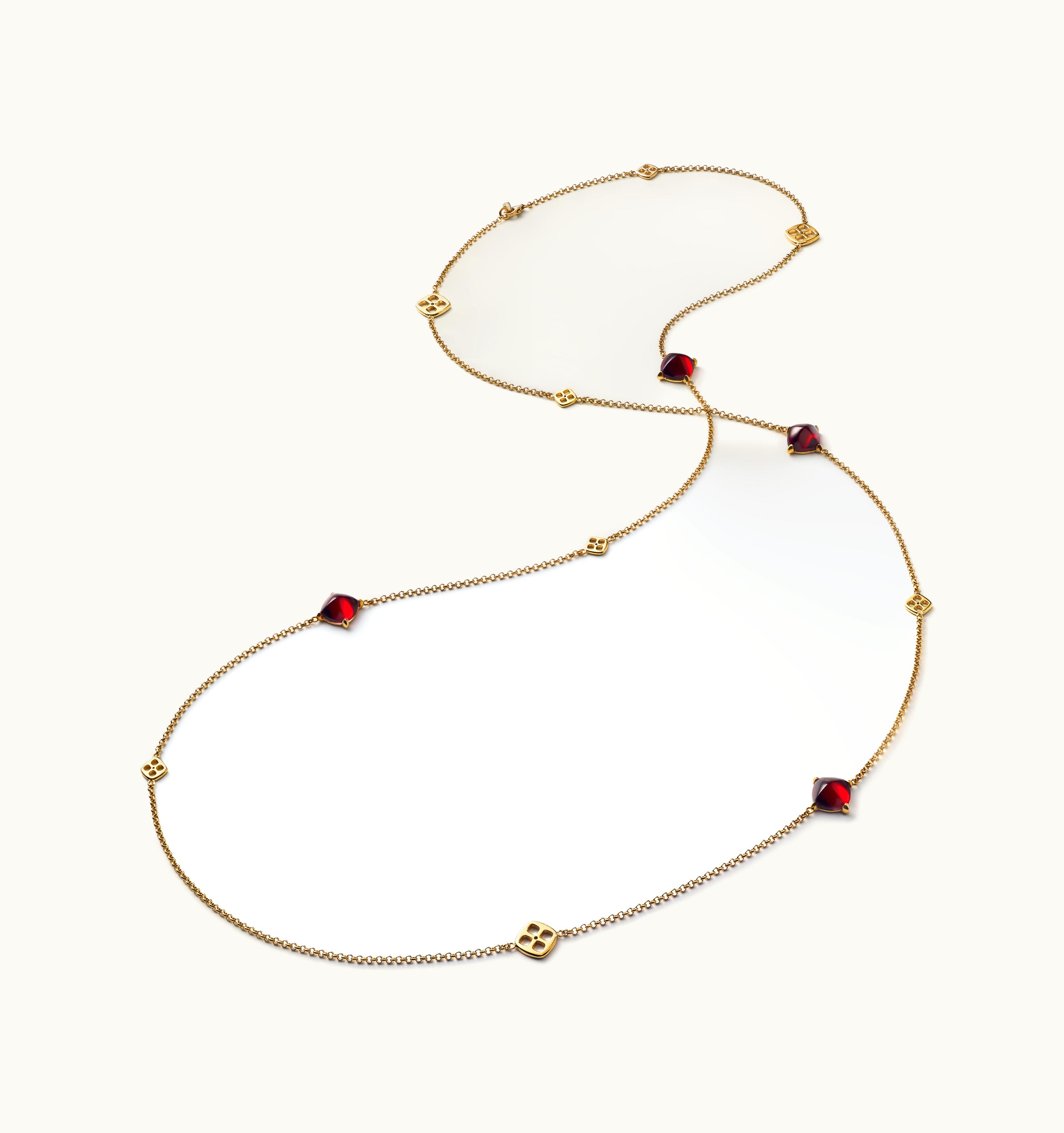 Baccarat Baccarat Mini Médicis Gold Plated Long Necklace