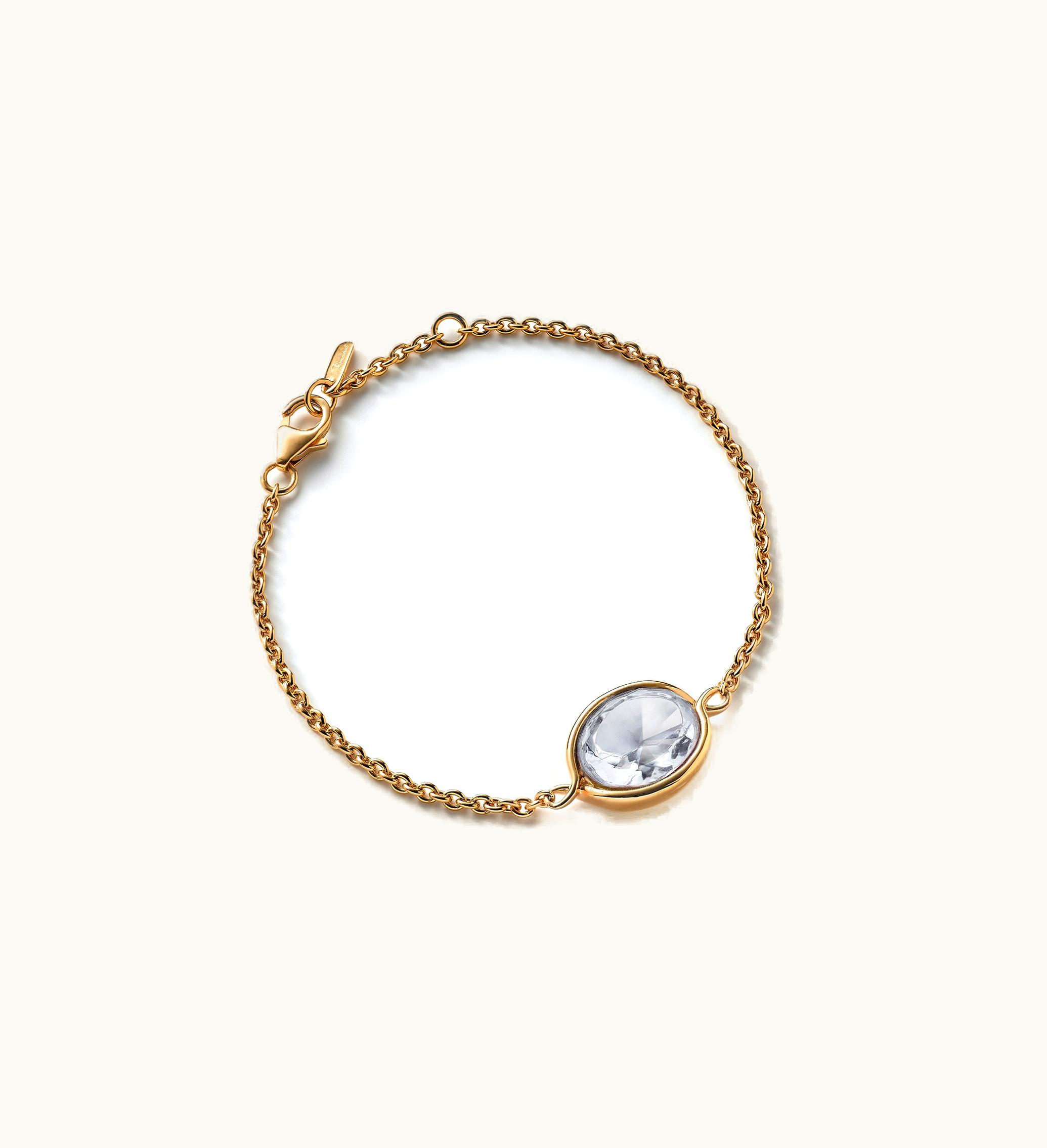 Baccarat Baccarat Croisé Silver Bracelet