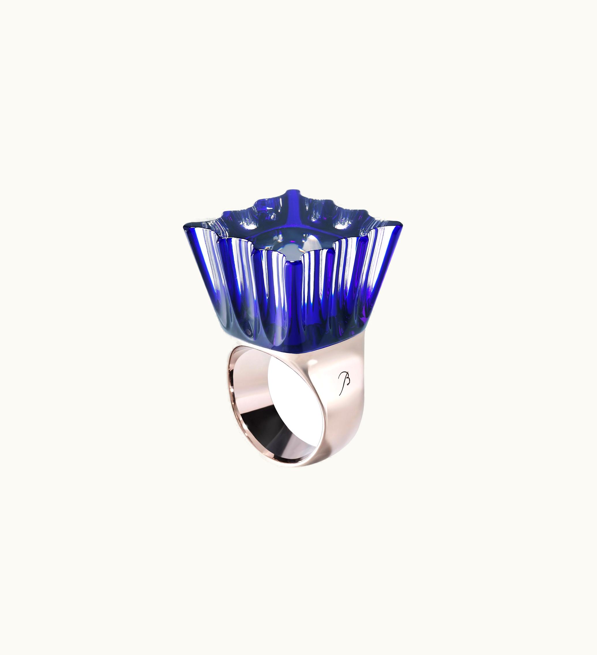 Baccarat Baccarat L'Eclat De Talleyrand Emperor Silver Ring