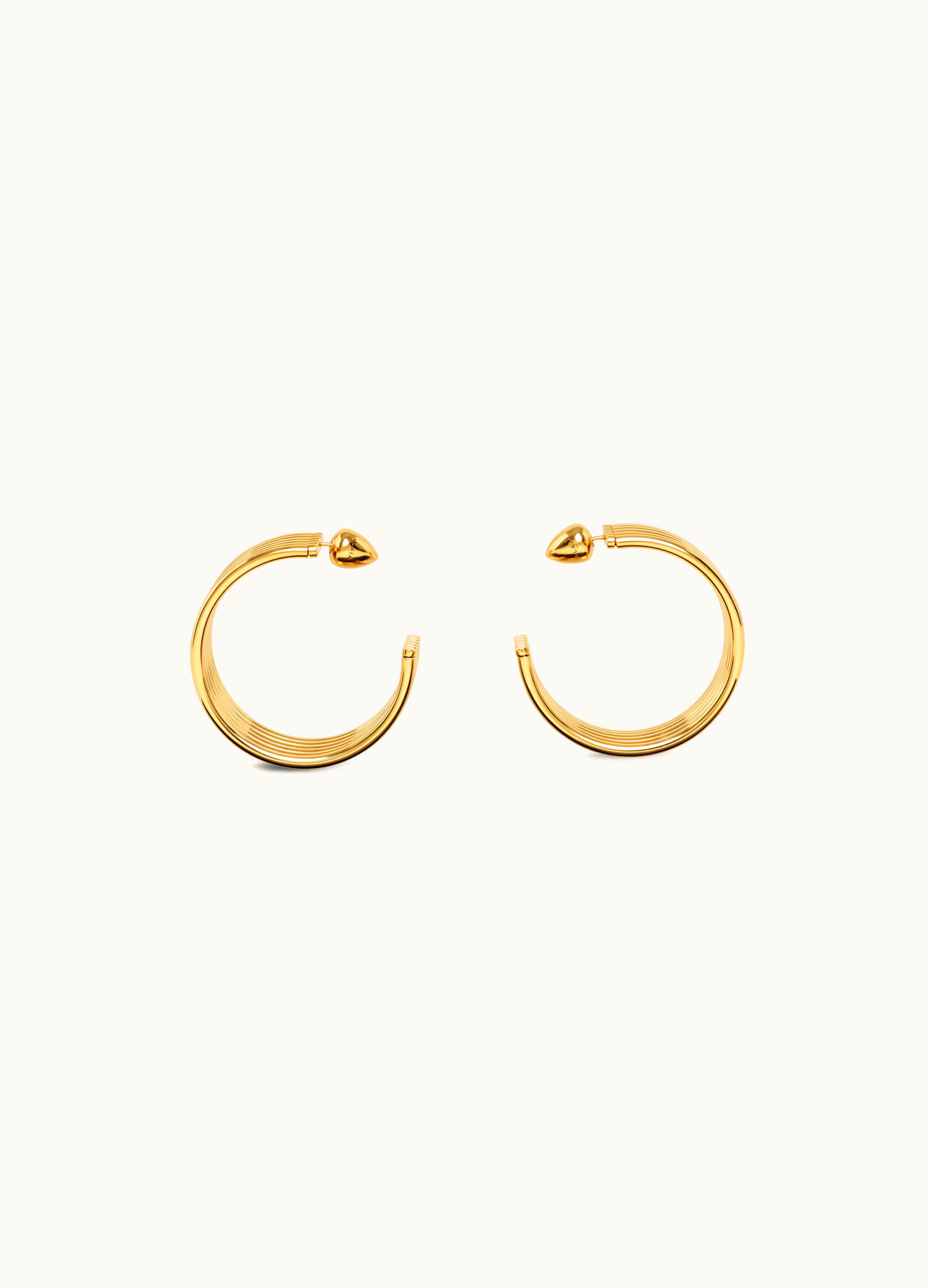 Alaia Alaia Women's Gold Loop Hoops