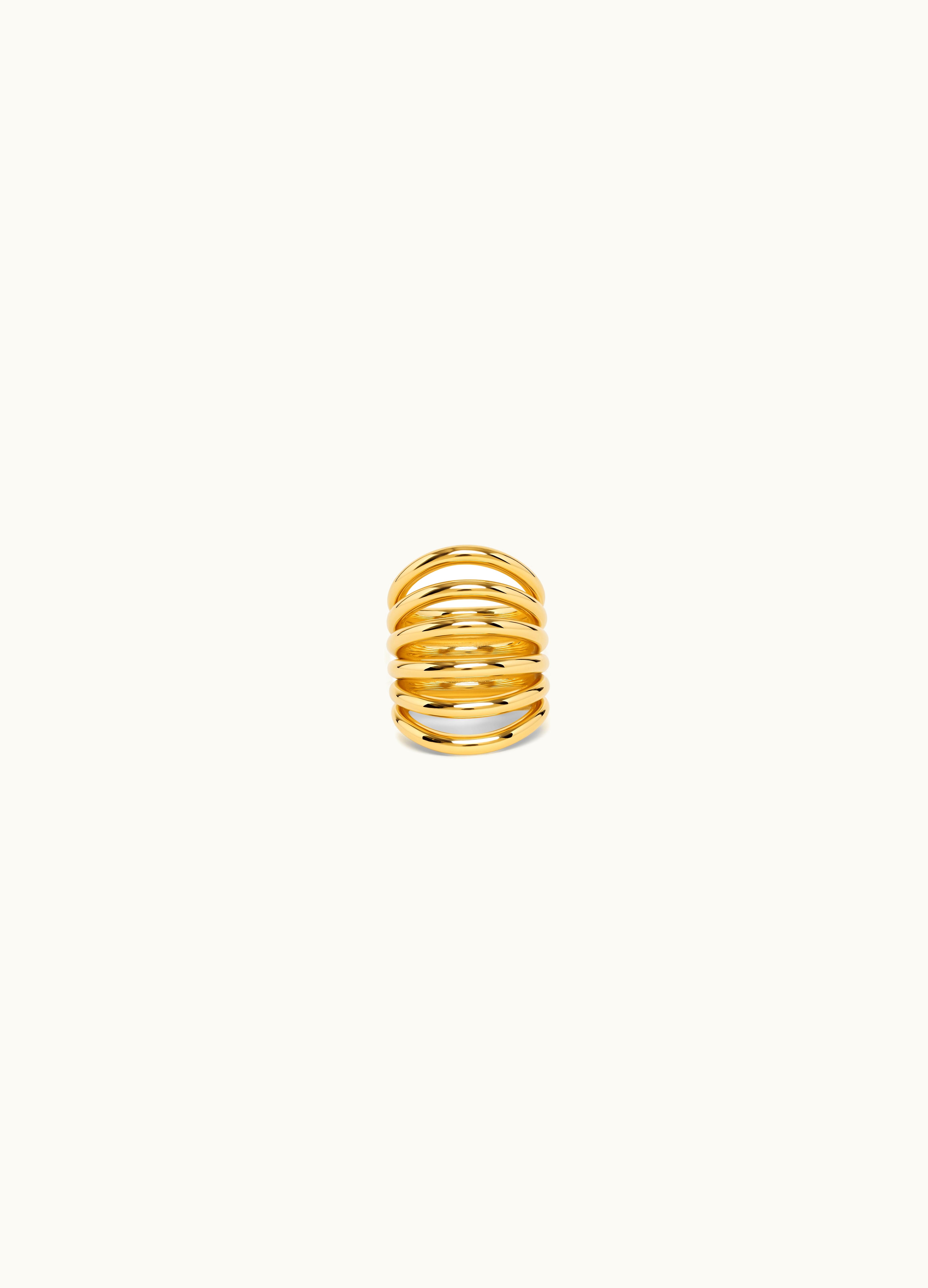 Alaia Alaia Women's Gold Loop Ring