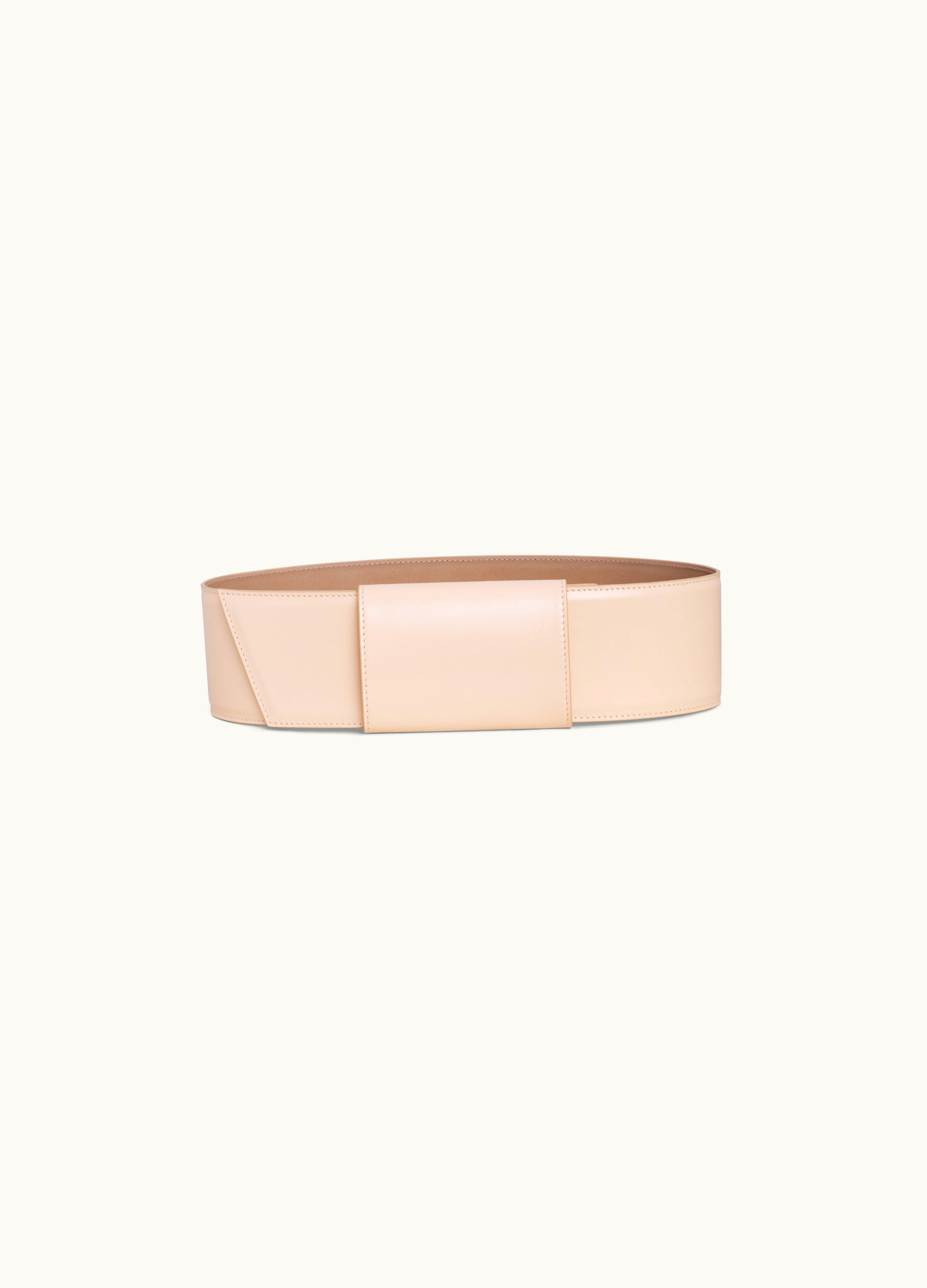 Alaia Alaia Women's Nude Slide Belt In Calfskin