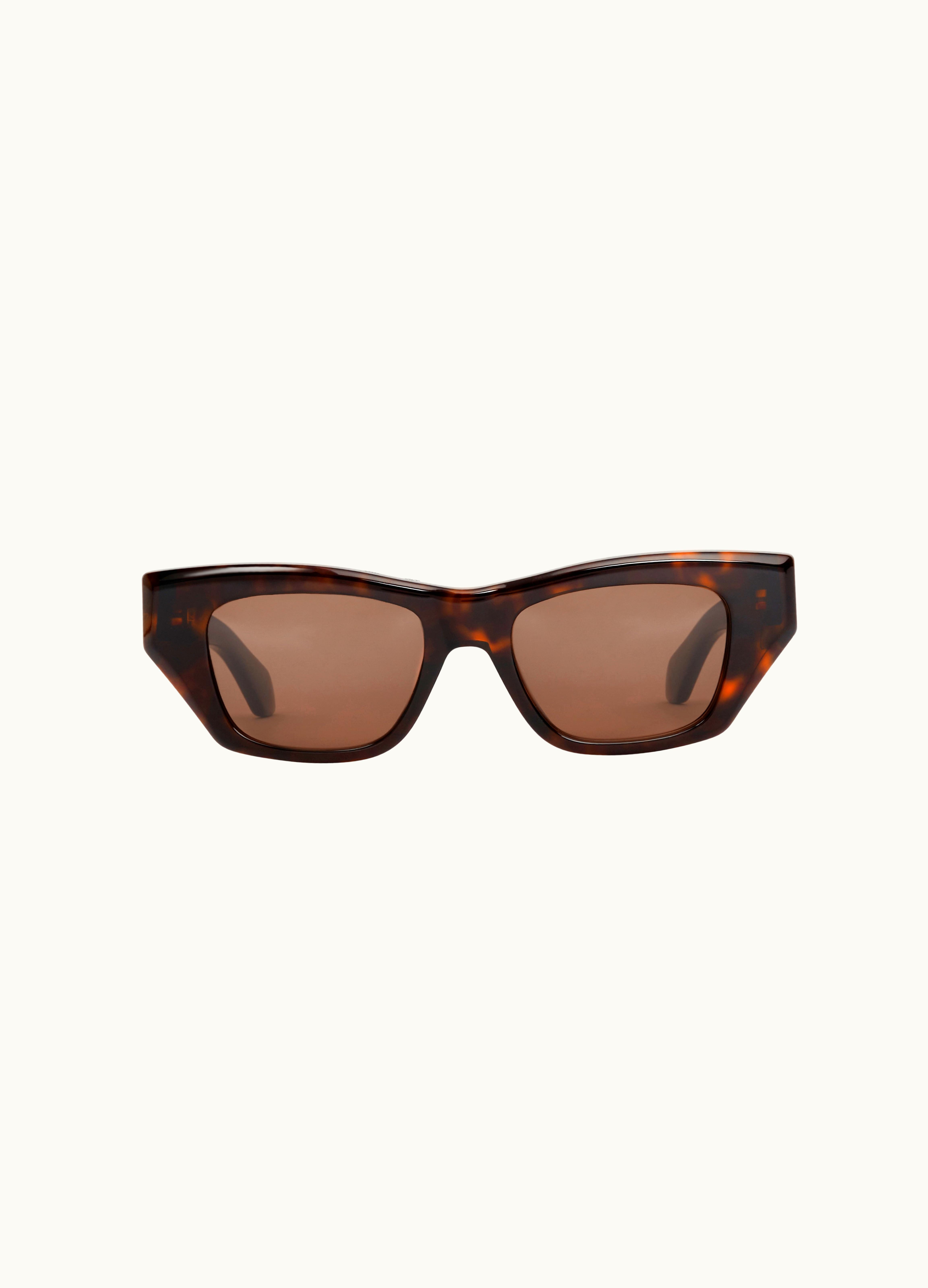 Alaia Alaia Women's Brown Rectangular Sunglasses