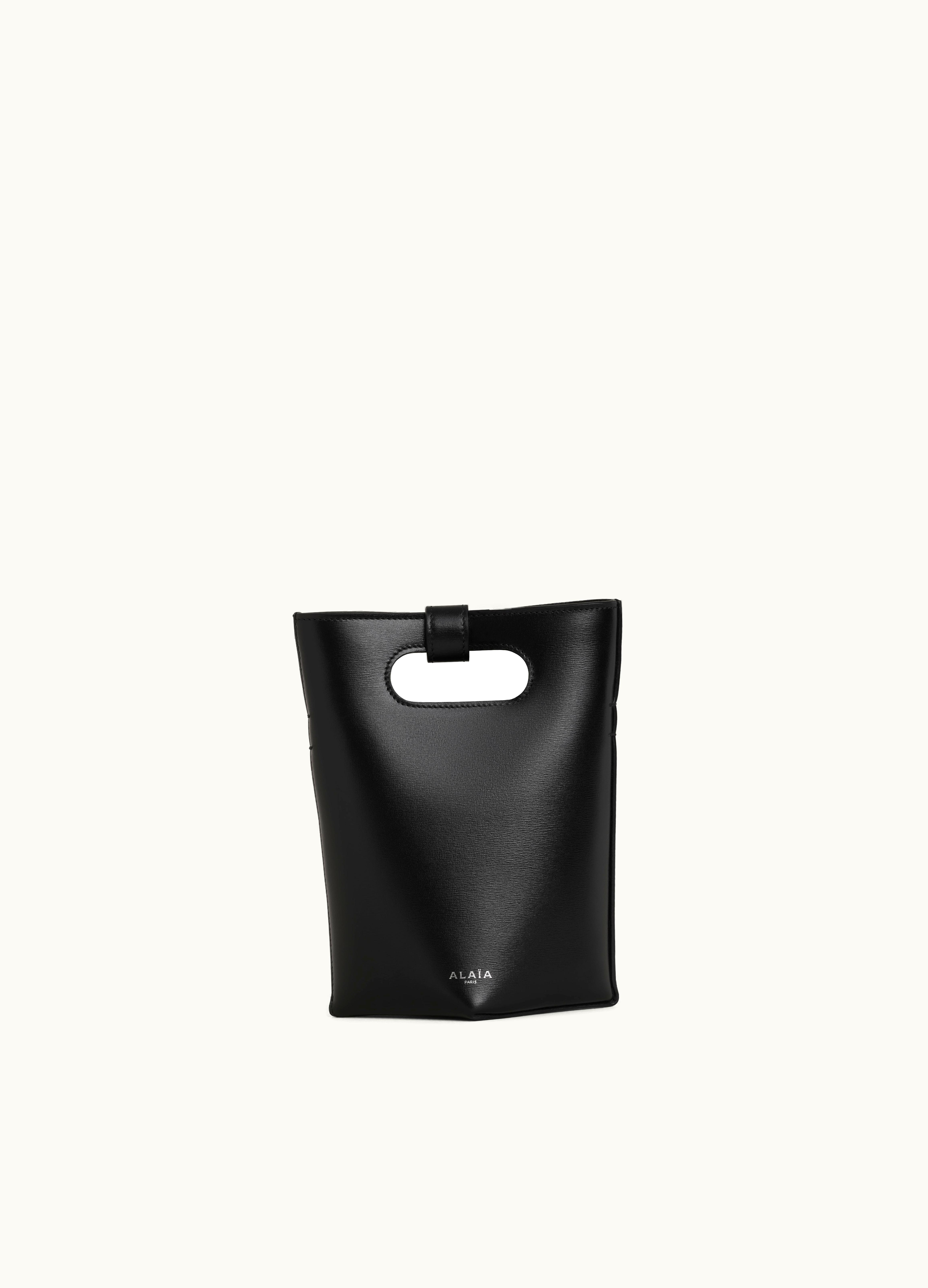 Alaia Alaia Women's Black Folded Small Bag In Calfskin